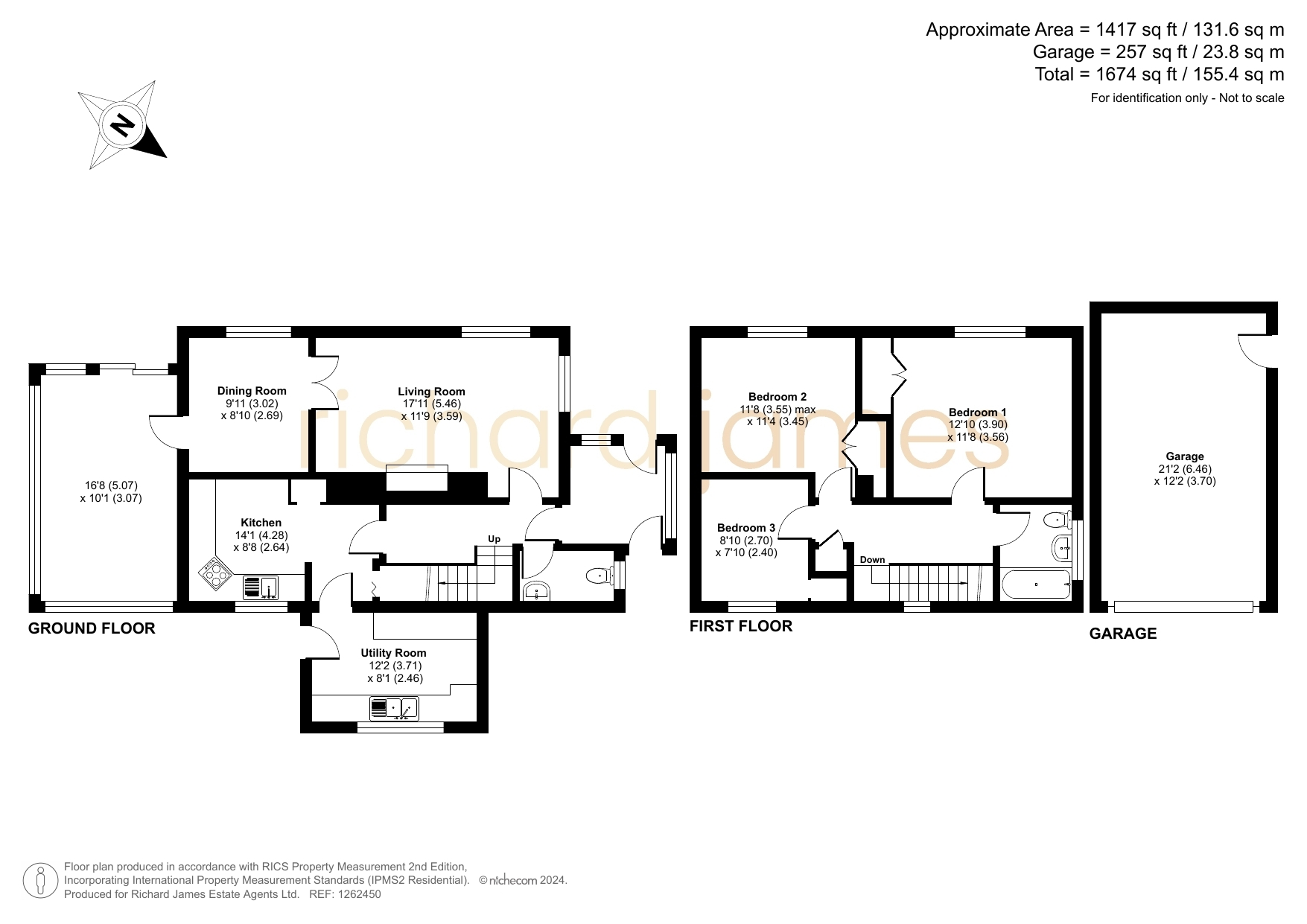 36, Trenchard Road, Wiltshire floorplan