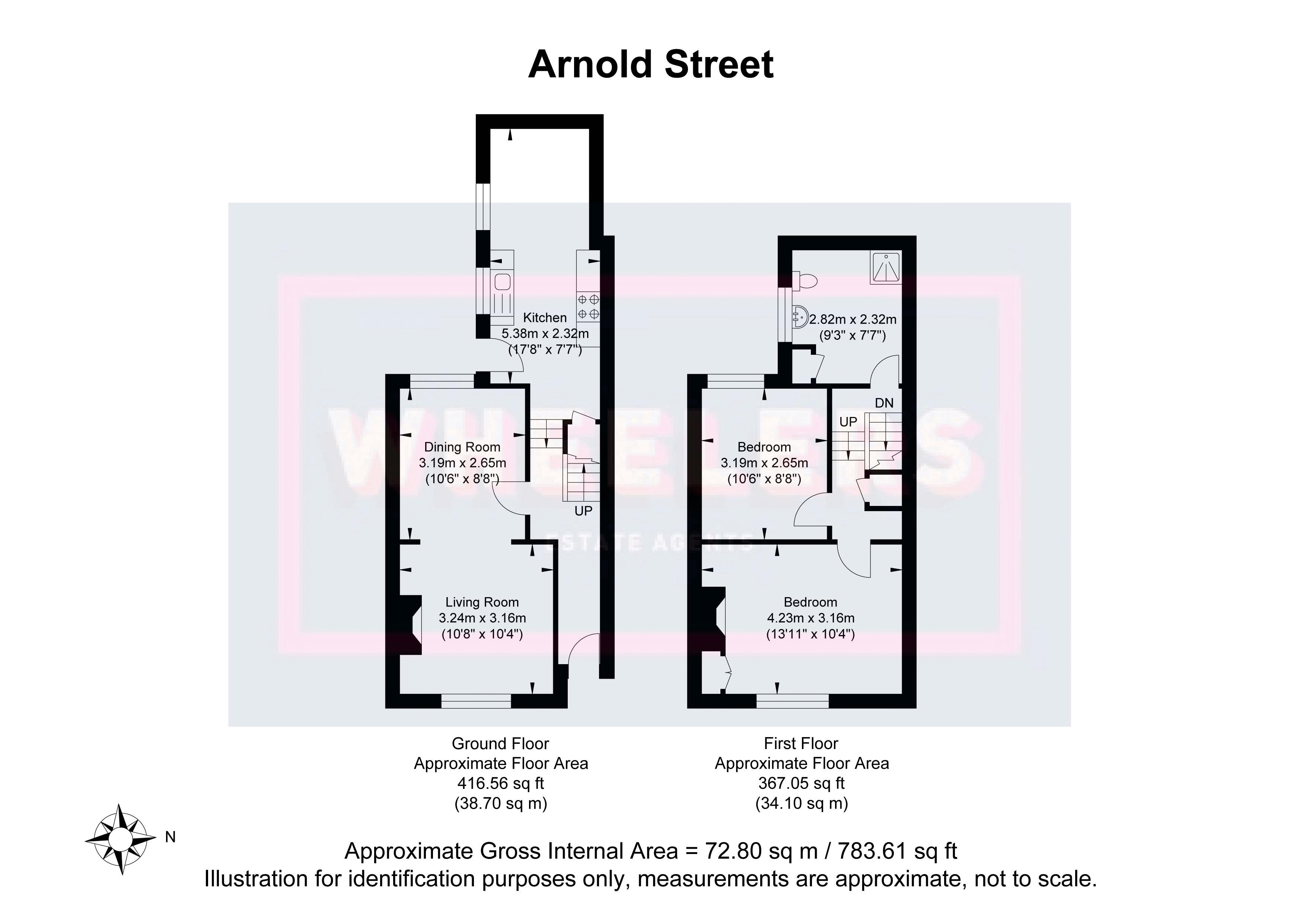 68, Arnold Street, Brighton floorplan