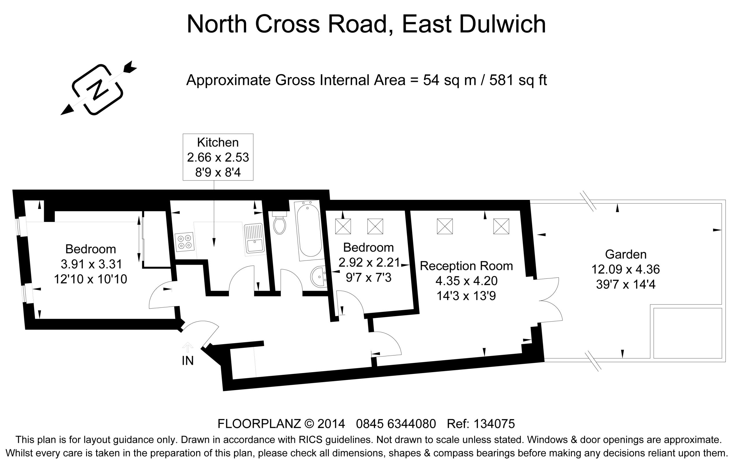 2 Bedrooms Flat to rent in North Cross Road, East Dulwich, London SE22