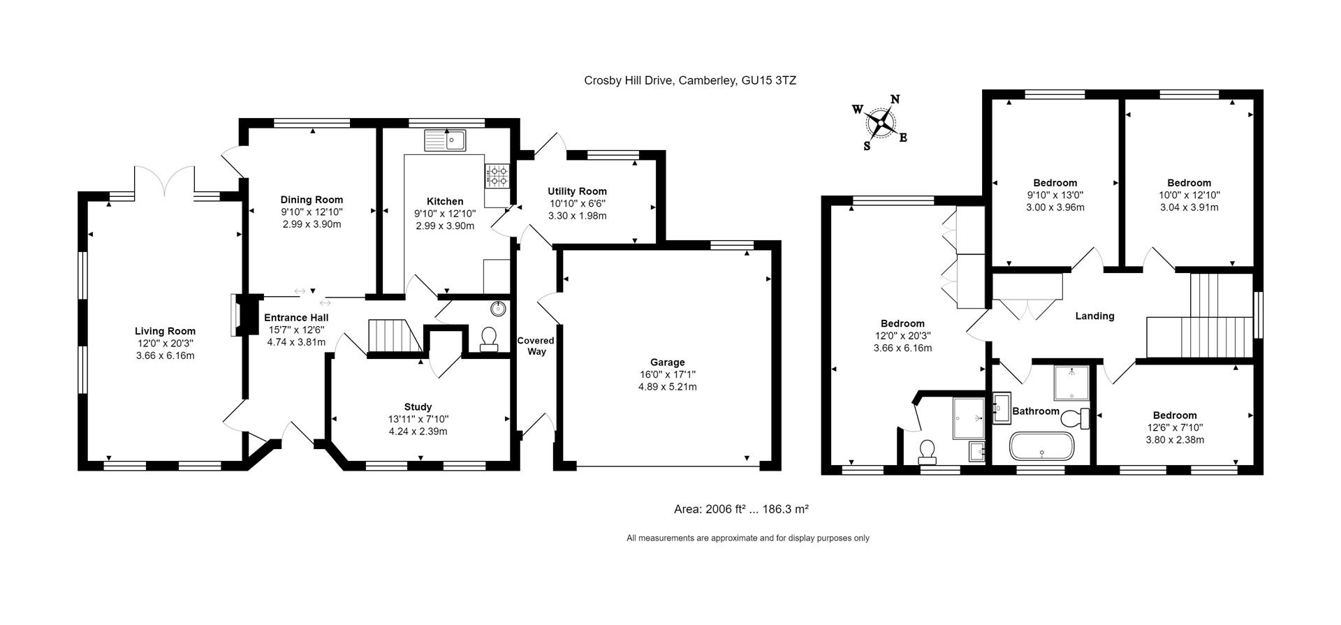 45, Crosby Hill Drive, Surrey floorplan