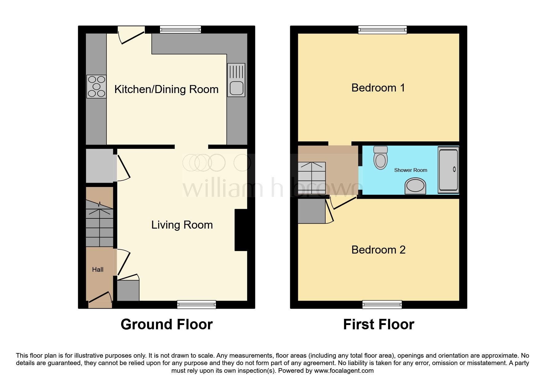 89, Dearne Hall Road, Barnsley floorplan