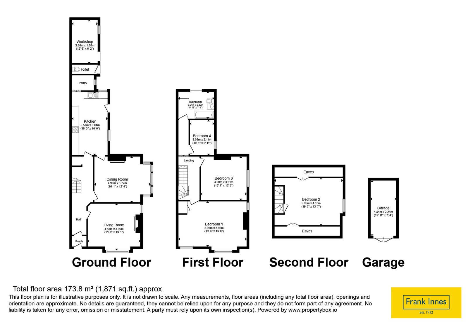 154, College Street, Nottingham floorplan