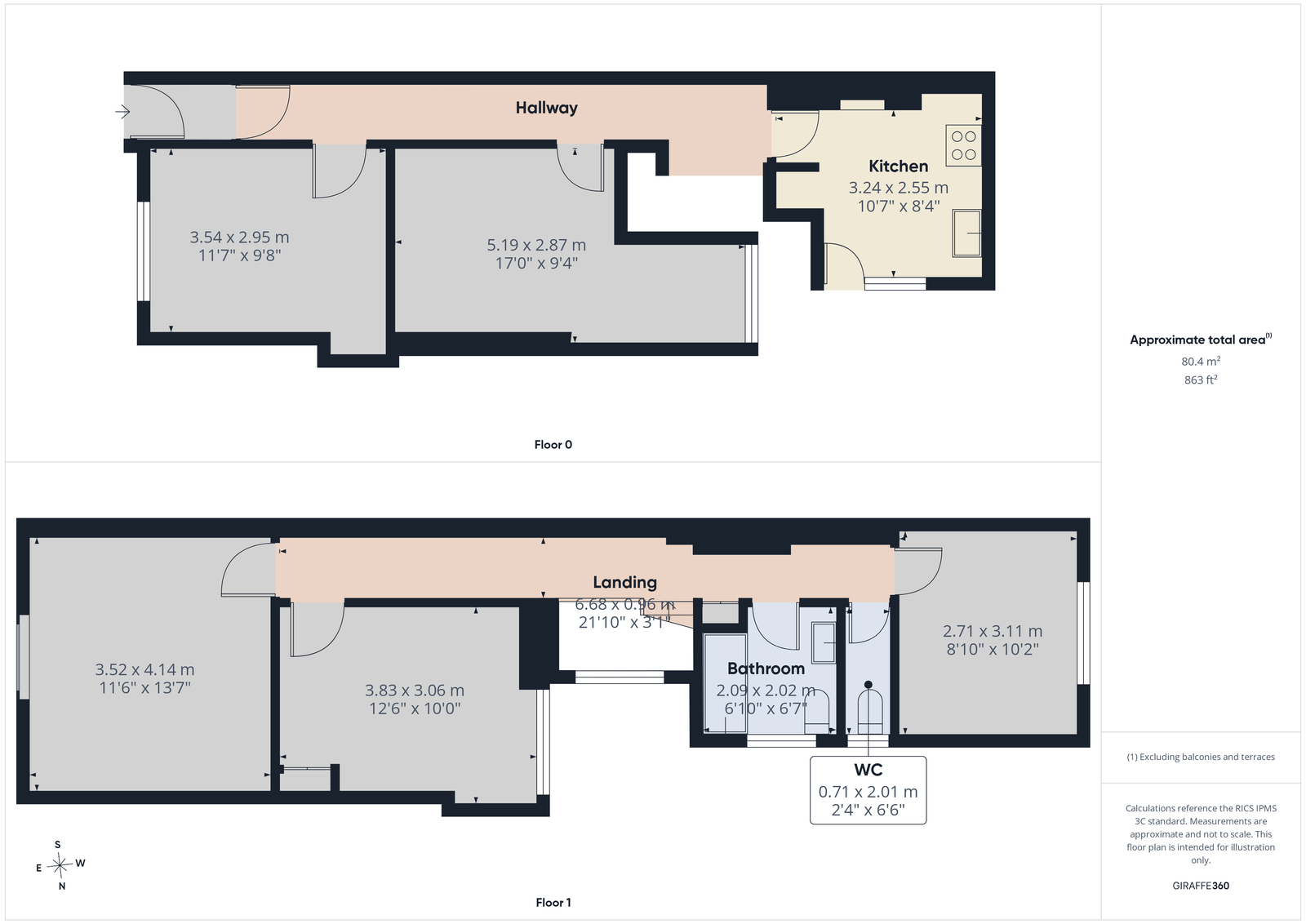 Ellacombe Road, Torquay floorplan
