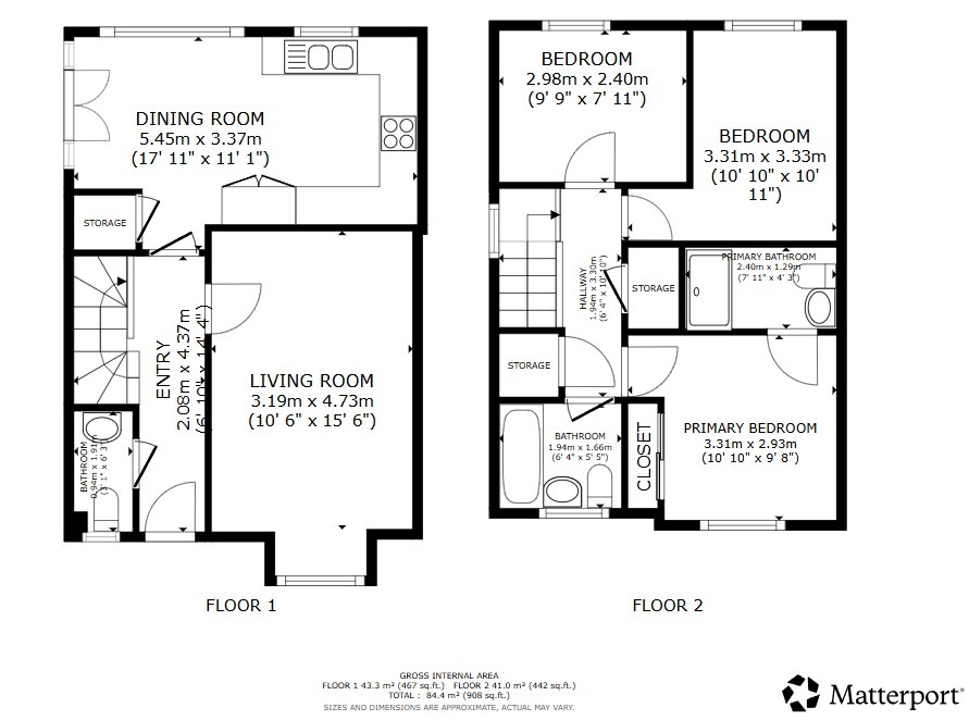 1, Lufton Close, Sunderland floorplan