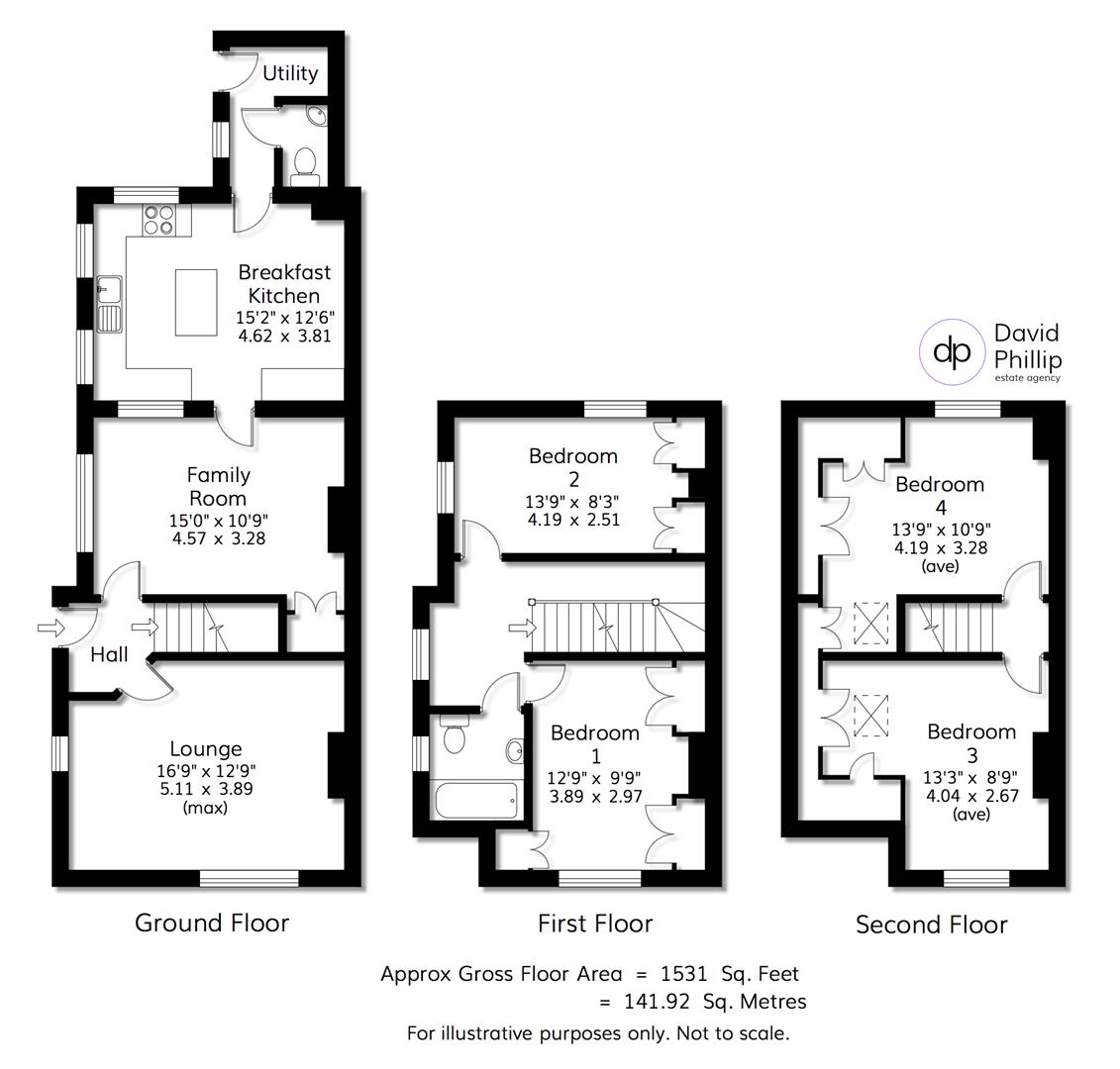2a The Sycamores, Bramhope, West Yorkshire floorplan