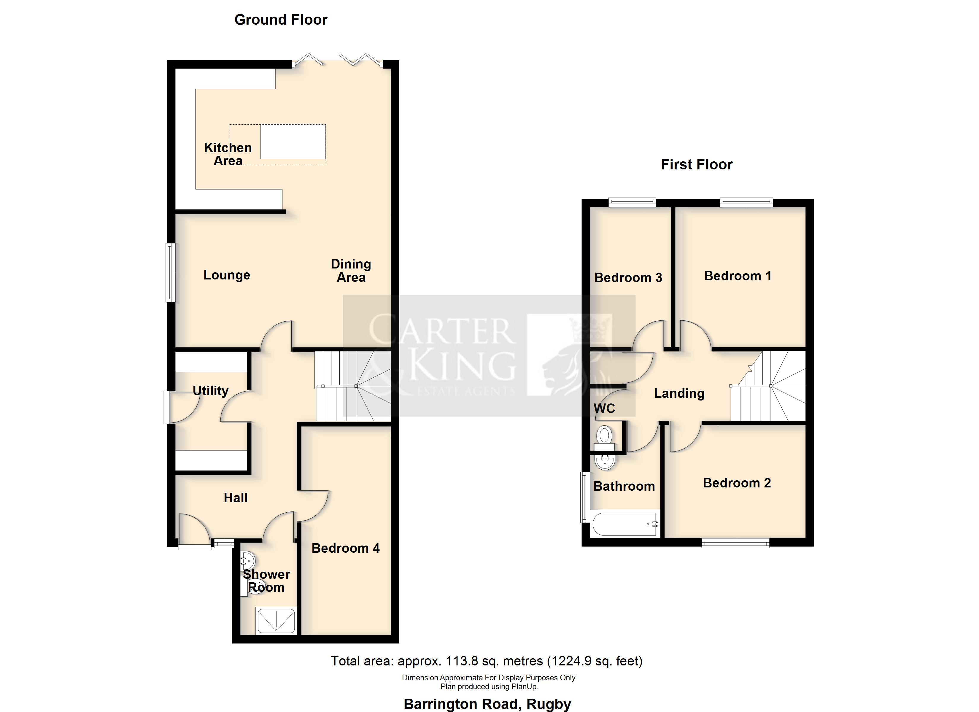 24, Barrington Road, Rugby floorplan