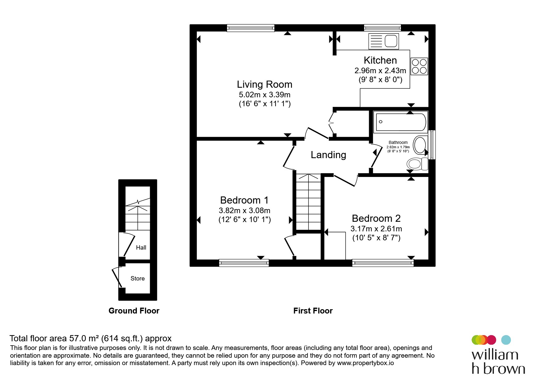 20, Scafell Place, Sheffield floorplan