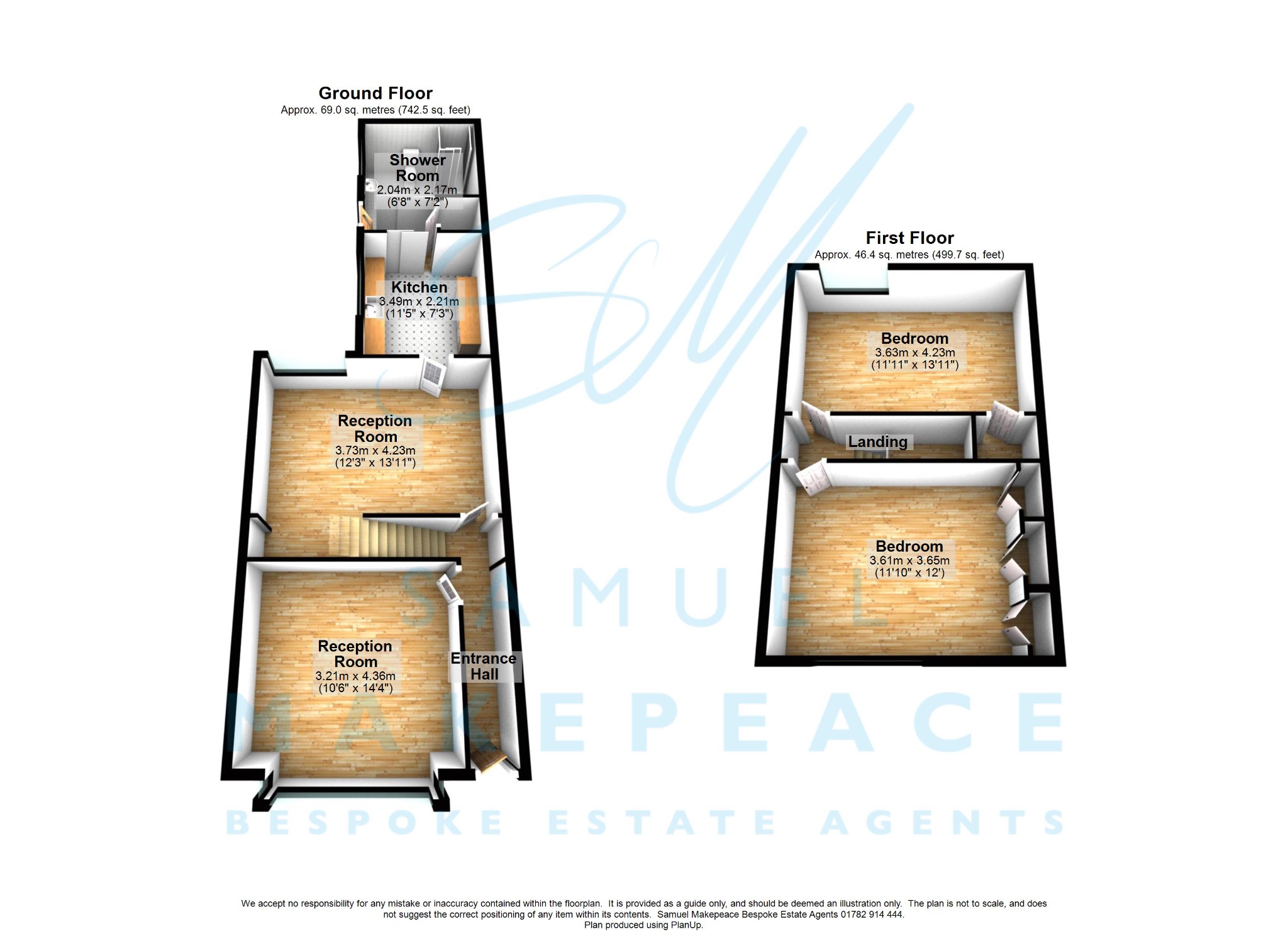 Hempstalls Lane, Newcastle, Staffordshire ST5, 2 bedroom terraced house