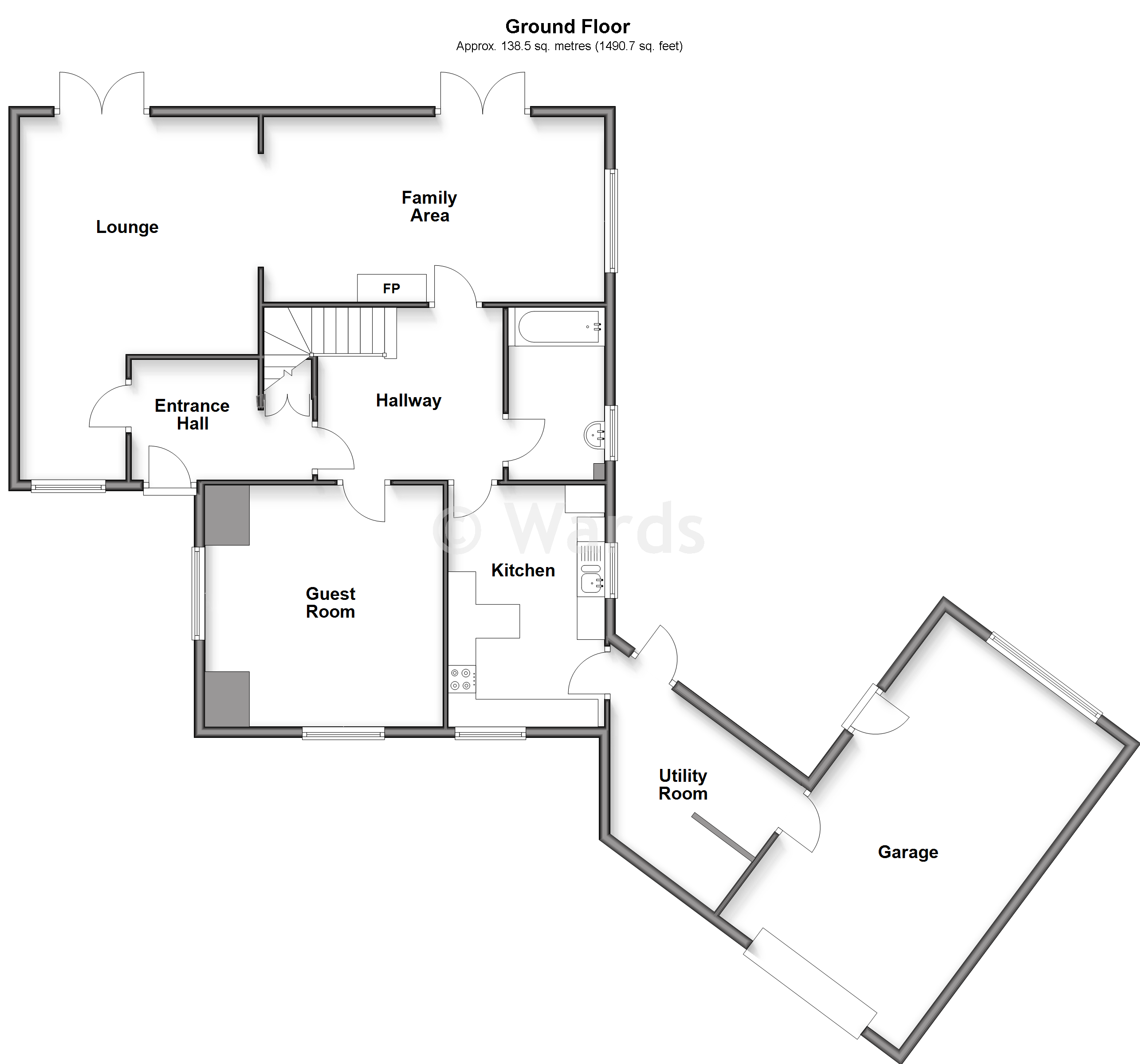5, Homewood Road, Tenterden floorplan