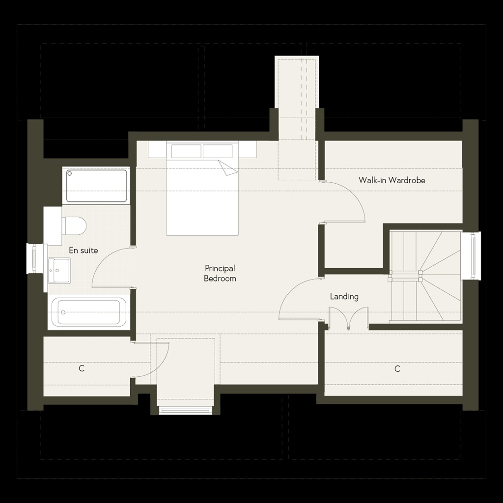 Plot 408, The Aston, Manningtree Park, Manningtree floorplan