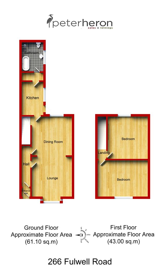 266, Fulwell Road, Sunderland floorplan