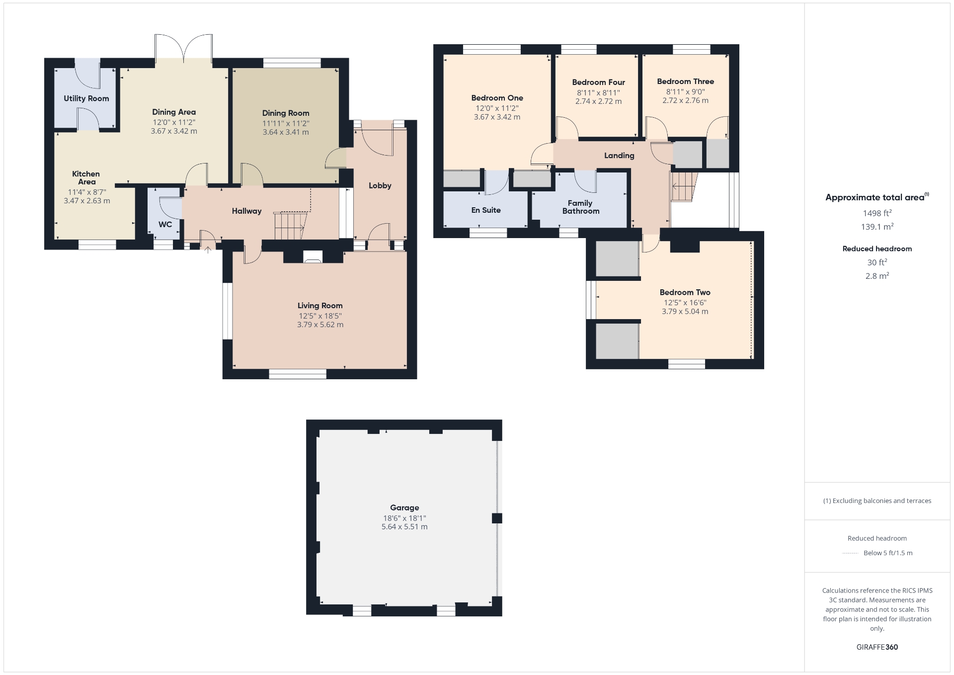 22, Tiverton Avenue, Northampton floorplan