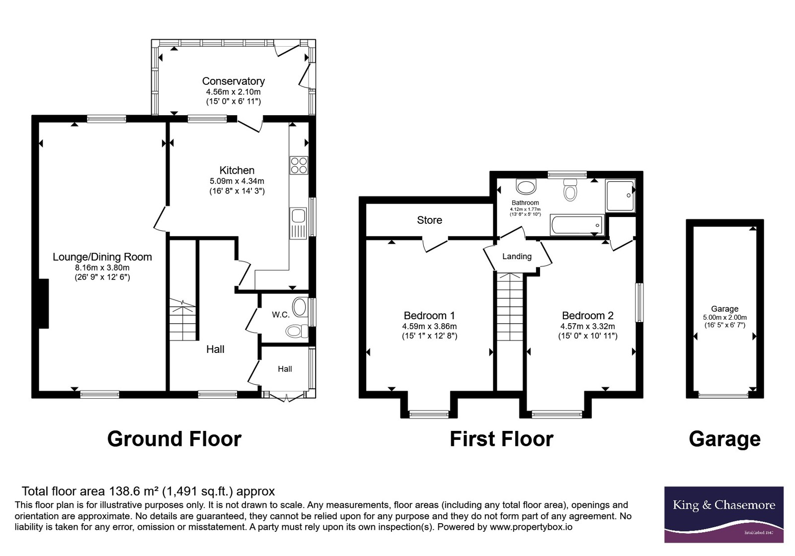 19, Alan Way, East Sussex floorplan