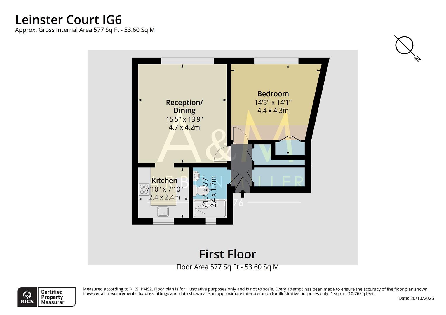New North Road, Hainault floorplan