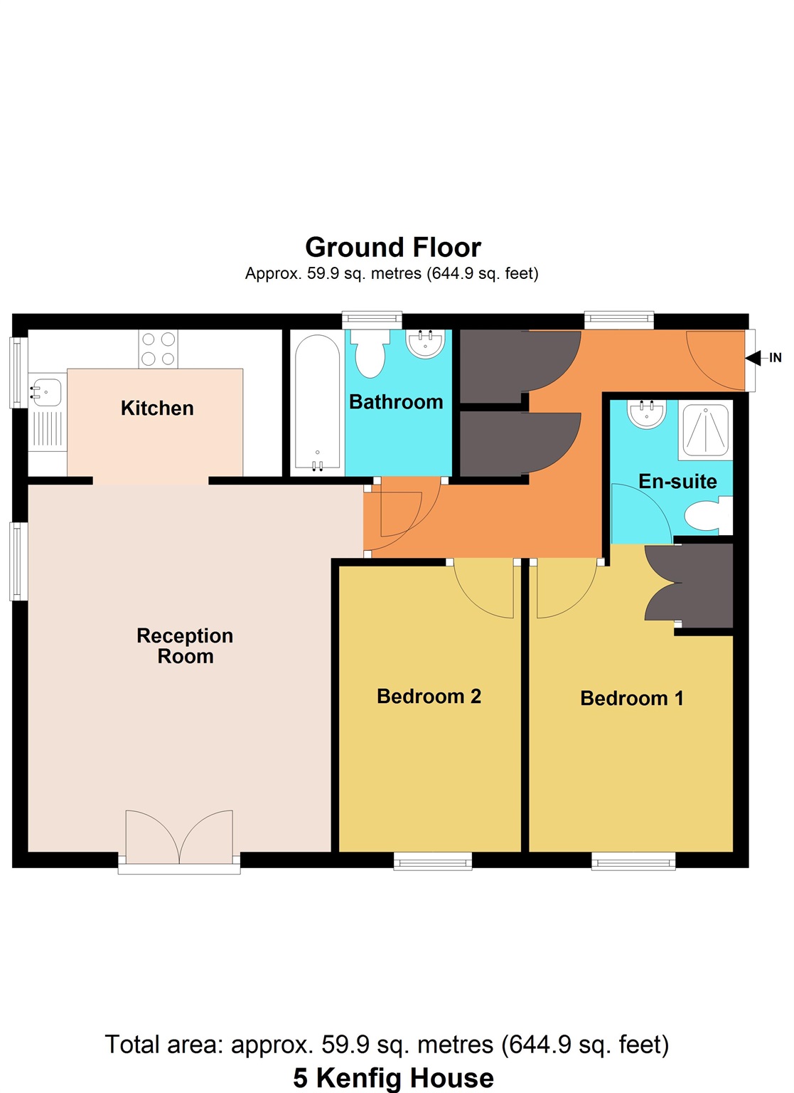 5, Kenfig House, Powis Close, Newport floorplan