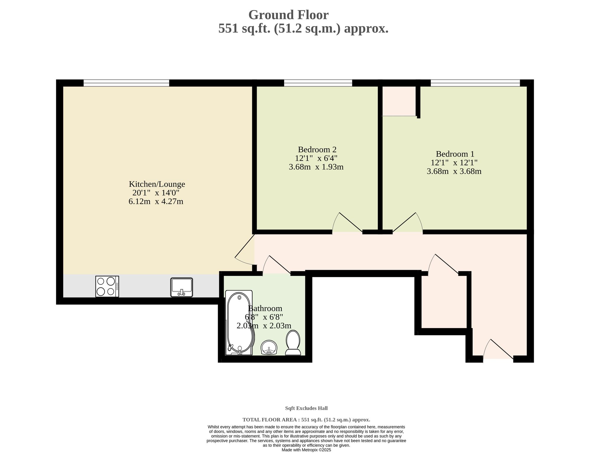 22 Grosvenor House 112-114 Prince Of Wales Road, Norwich floorplan