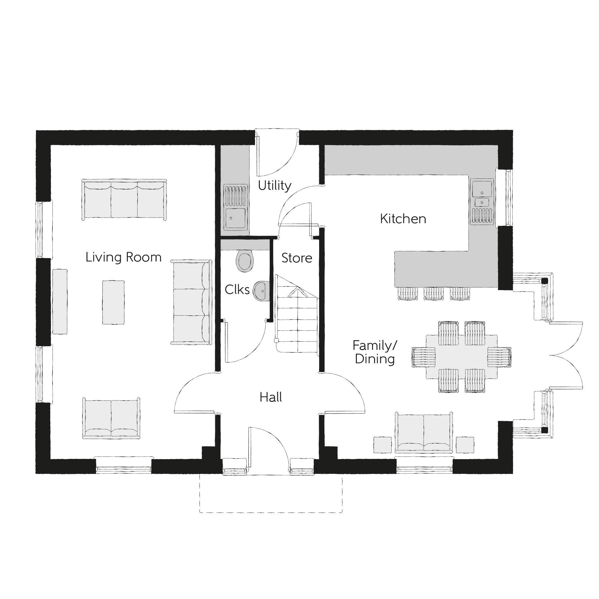 67, Holt Road, Wrexham floorplan