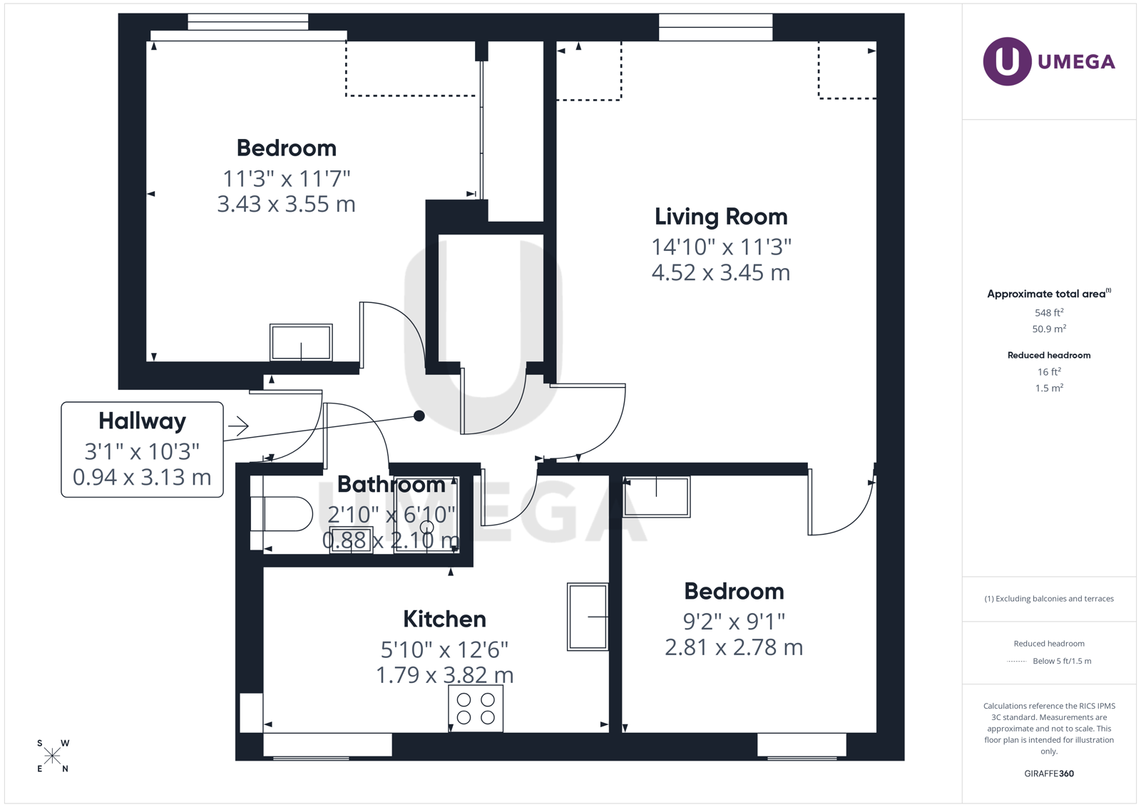 Flat 2, 30, Queensferry Street, Midlothian floorplan