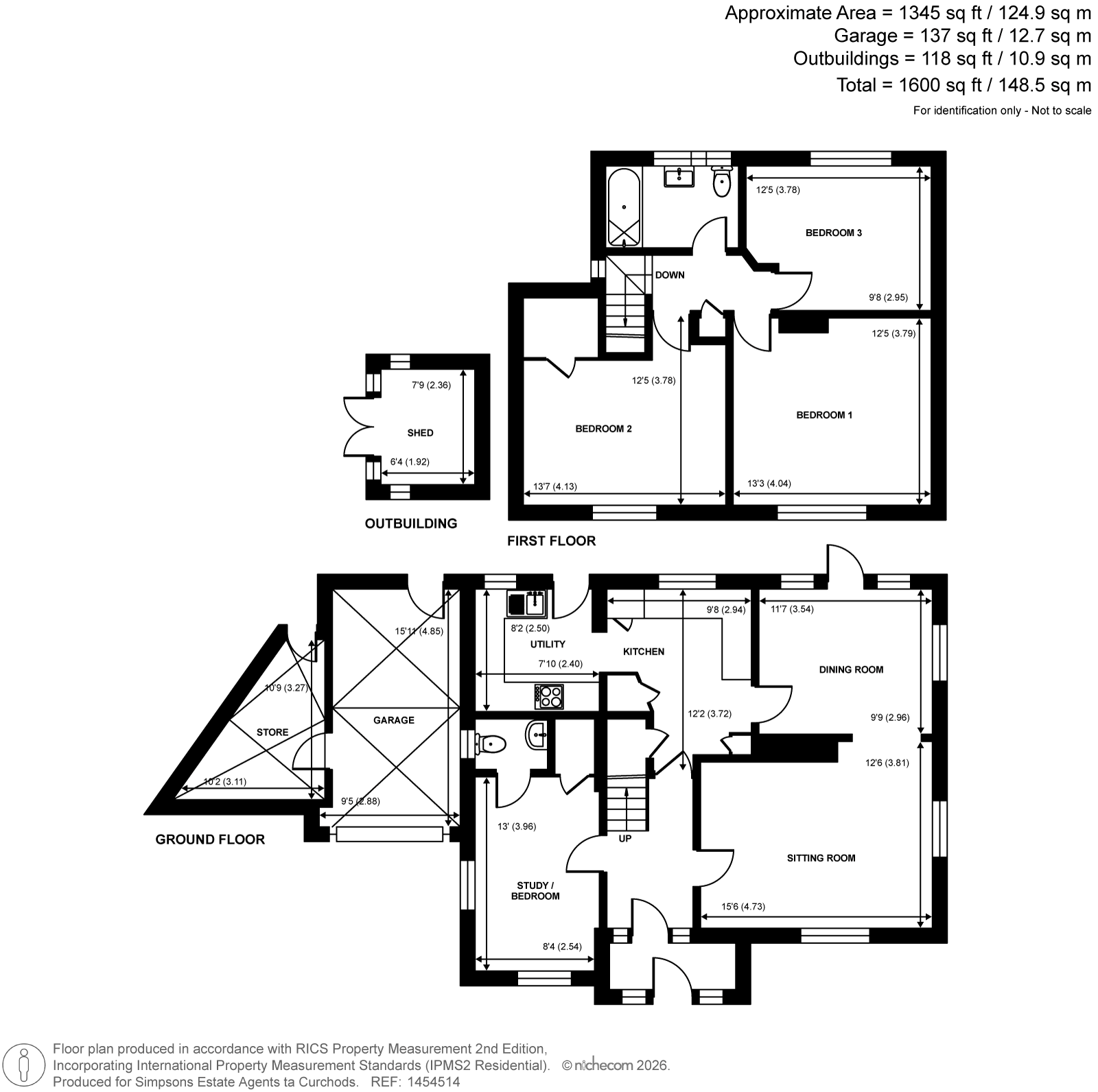 66, Hamilton Avenue, Pyrford floorplan