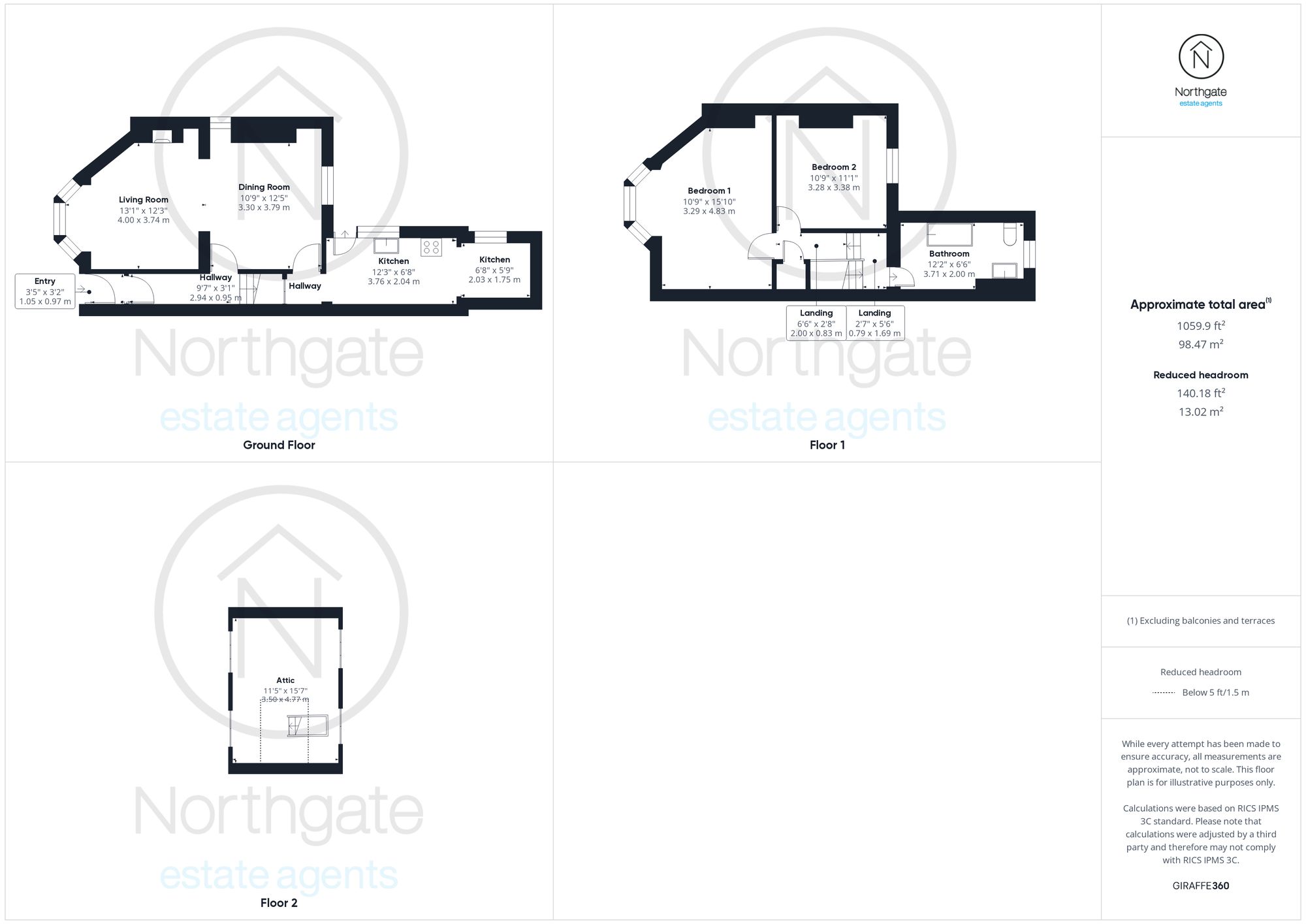6 Darlington Road, Newton Aycliffe floorplan