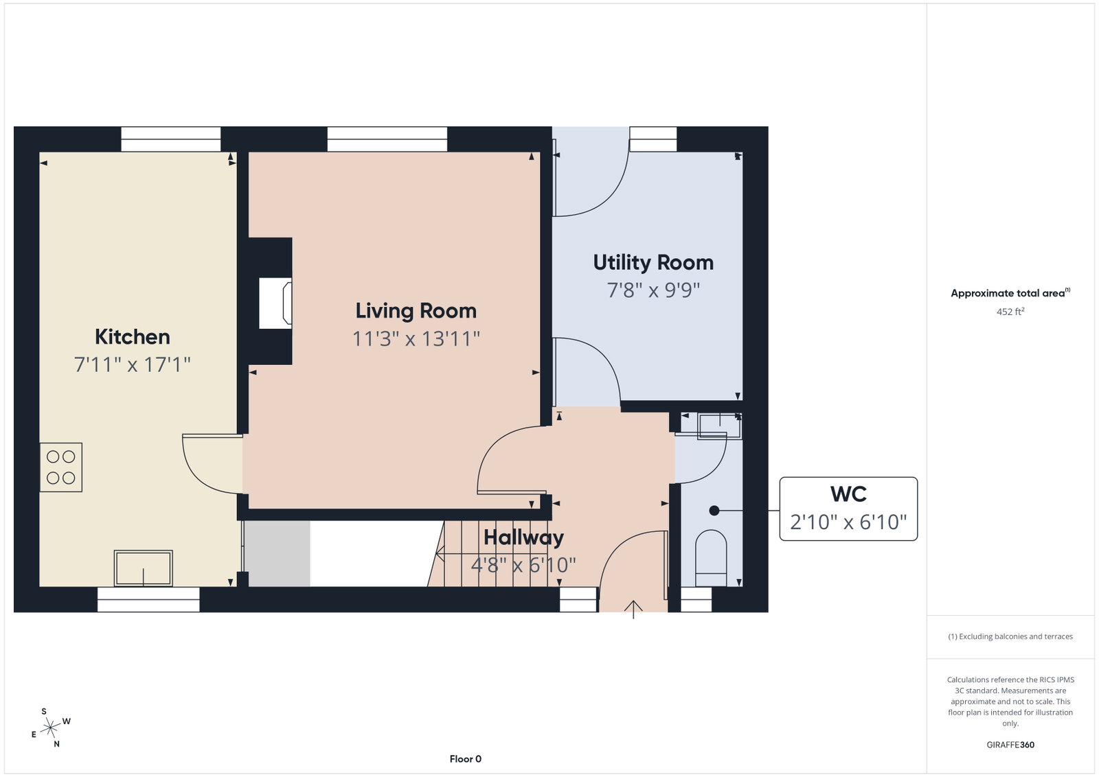 7, Trevethan Close, Bury St. Edmunds floorplan