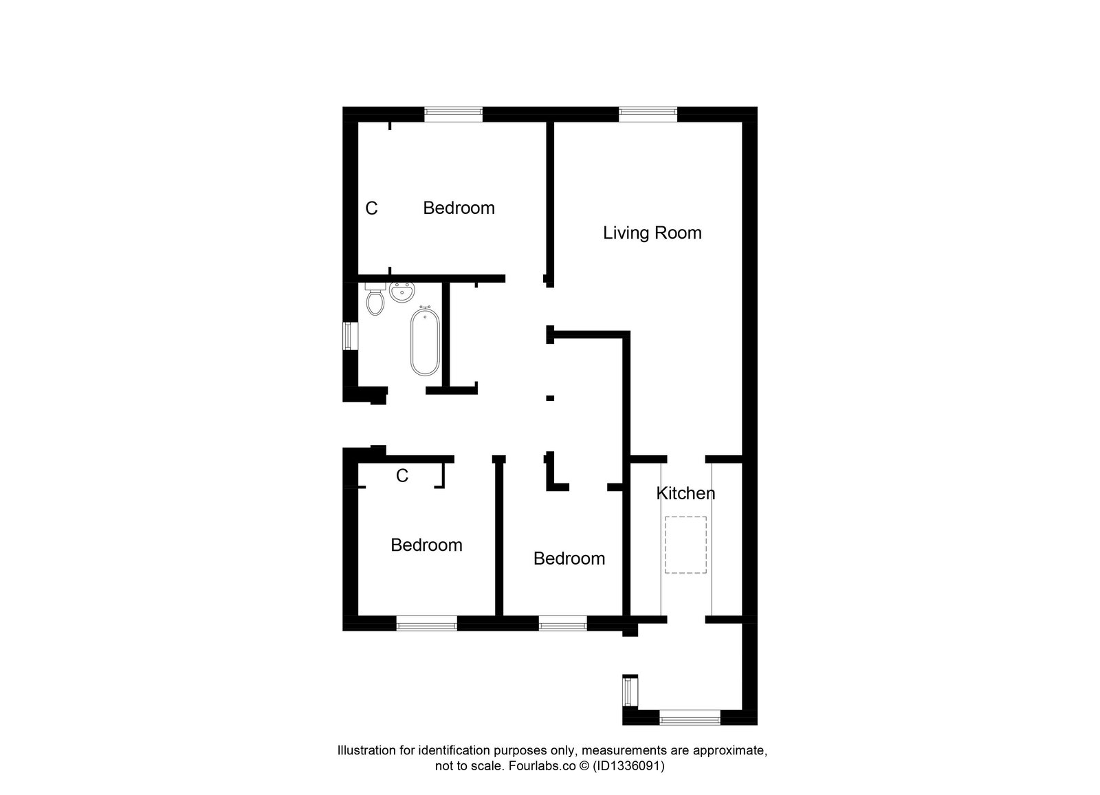 54, Cradlehall Park, Inverness floorplan