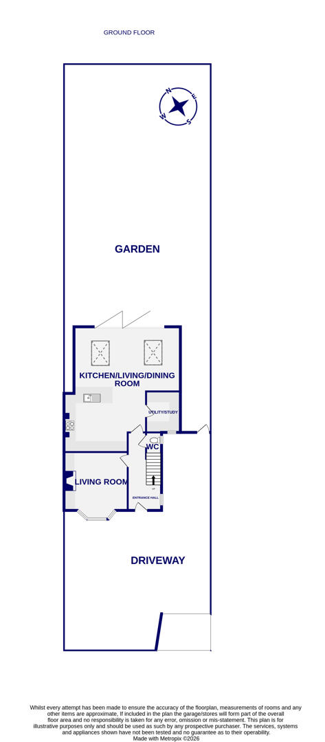 212, Boroughbridge Road, York floorplan