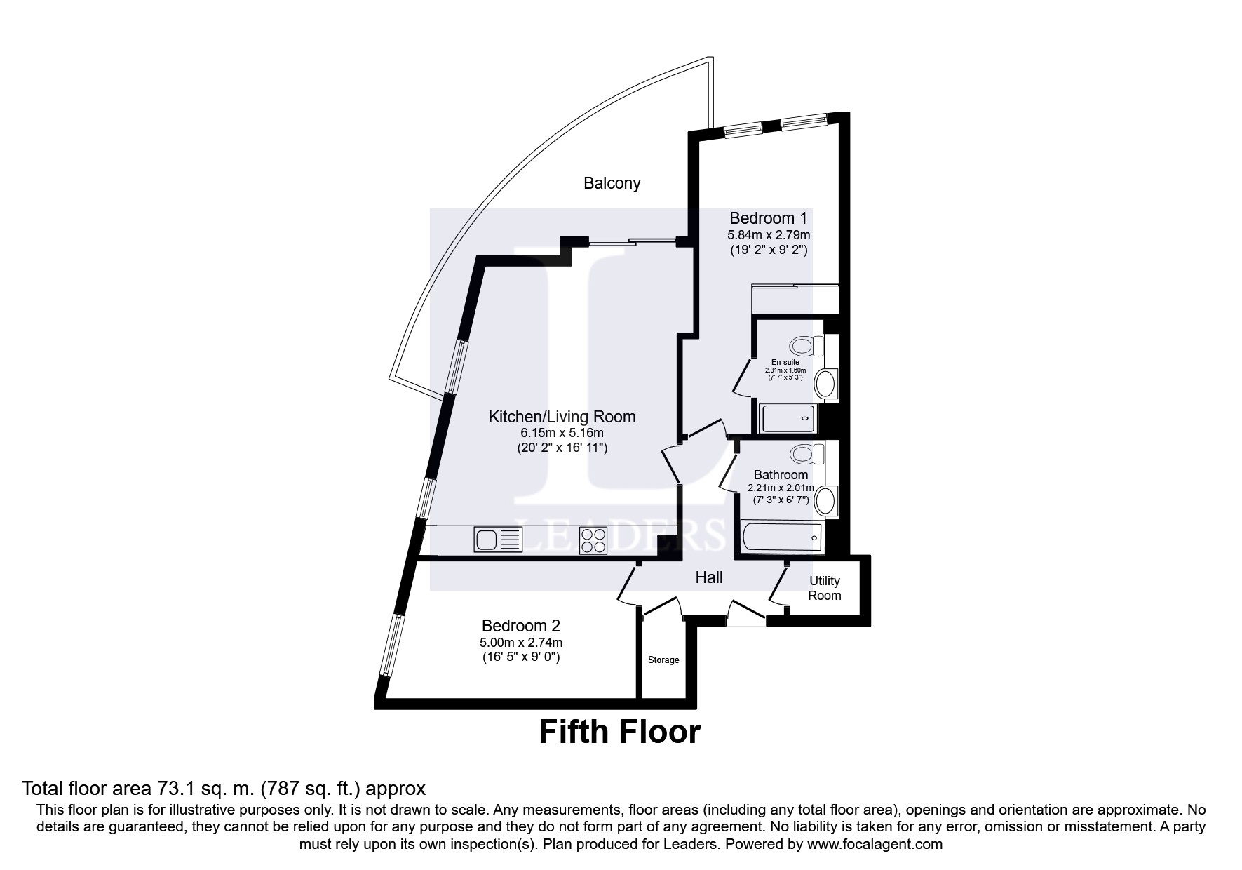 2 Bedrooms Flat to rent in Orion, 9 The Boardwalk, Brighton BN2