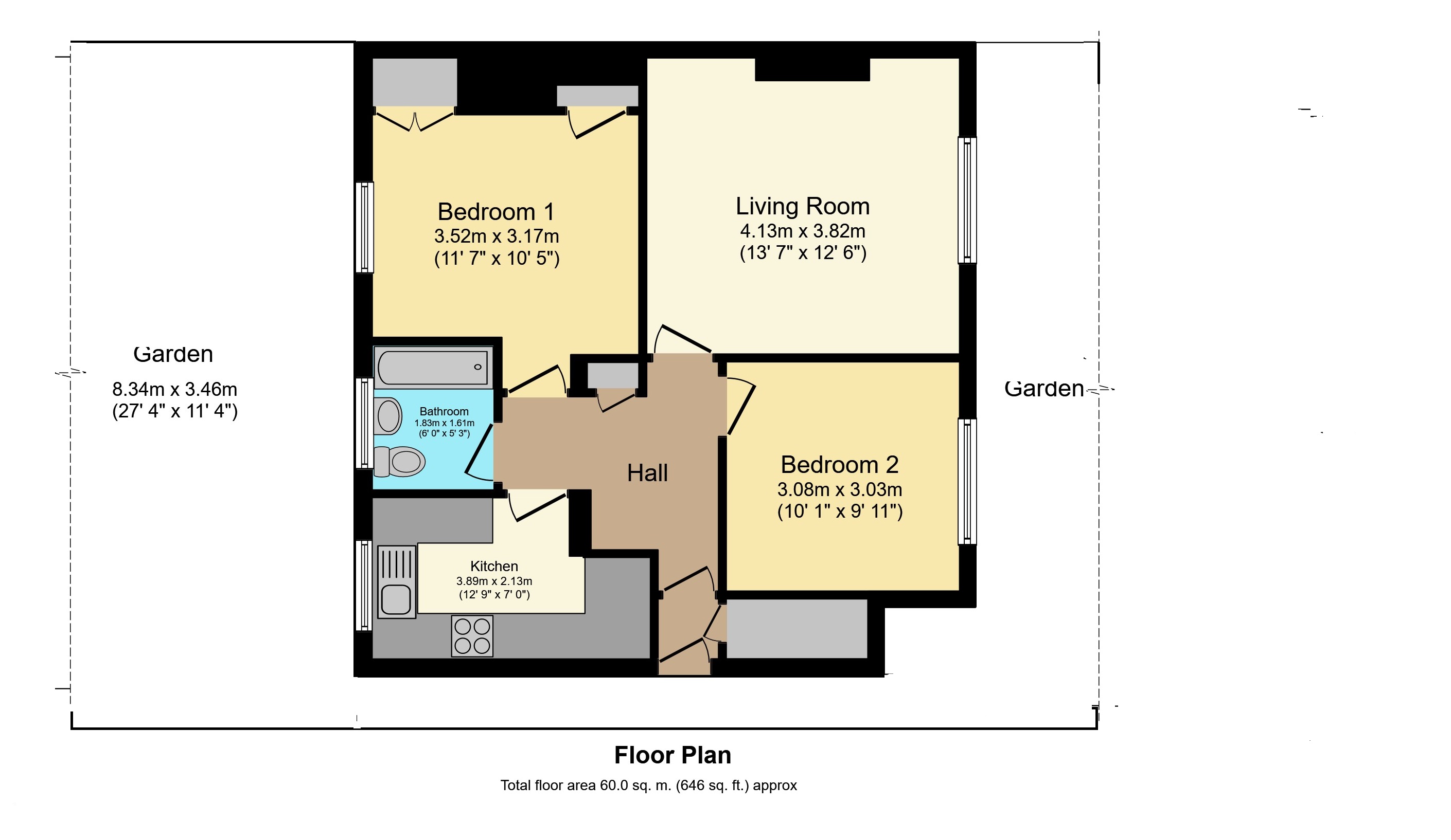 2 Bedrooms Flat for sale in Elmdene Road, Woolwich SE18