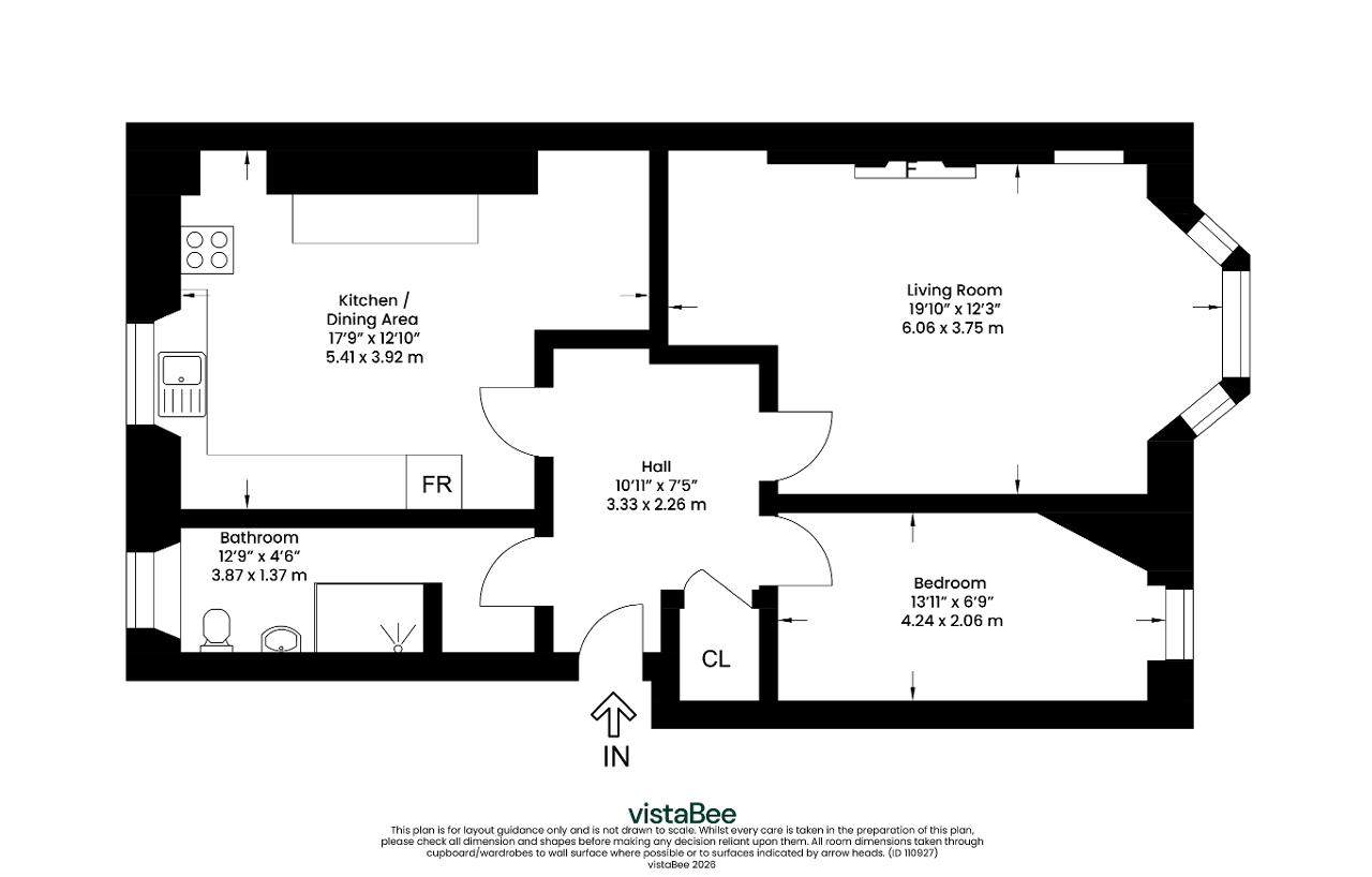 662, Tollcross Road, Tollcross floorplan