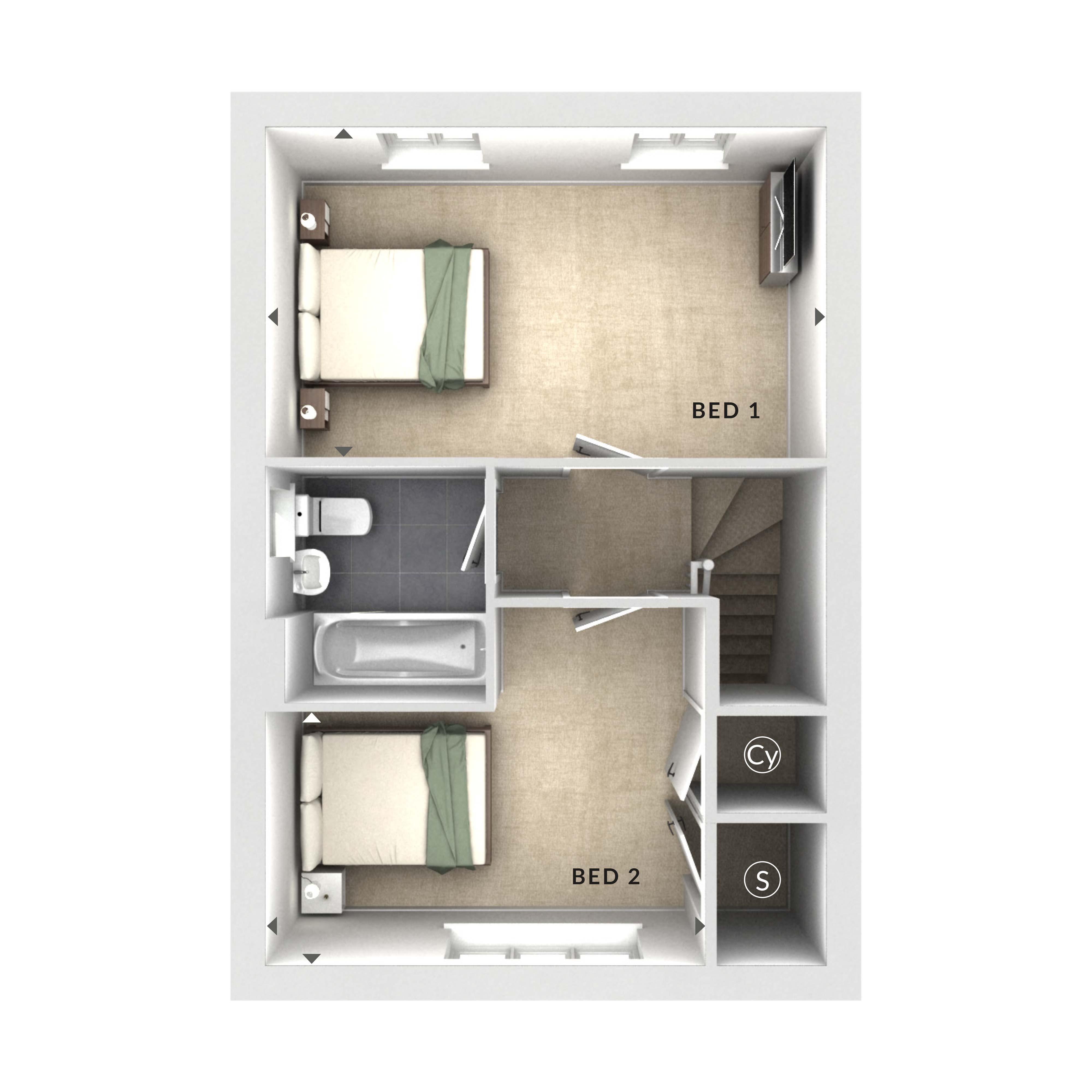 25, Forest Road, Binfield floorplan
