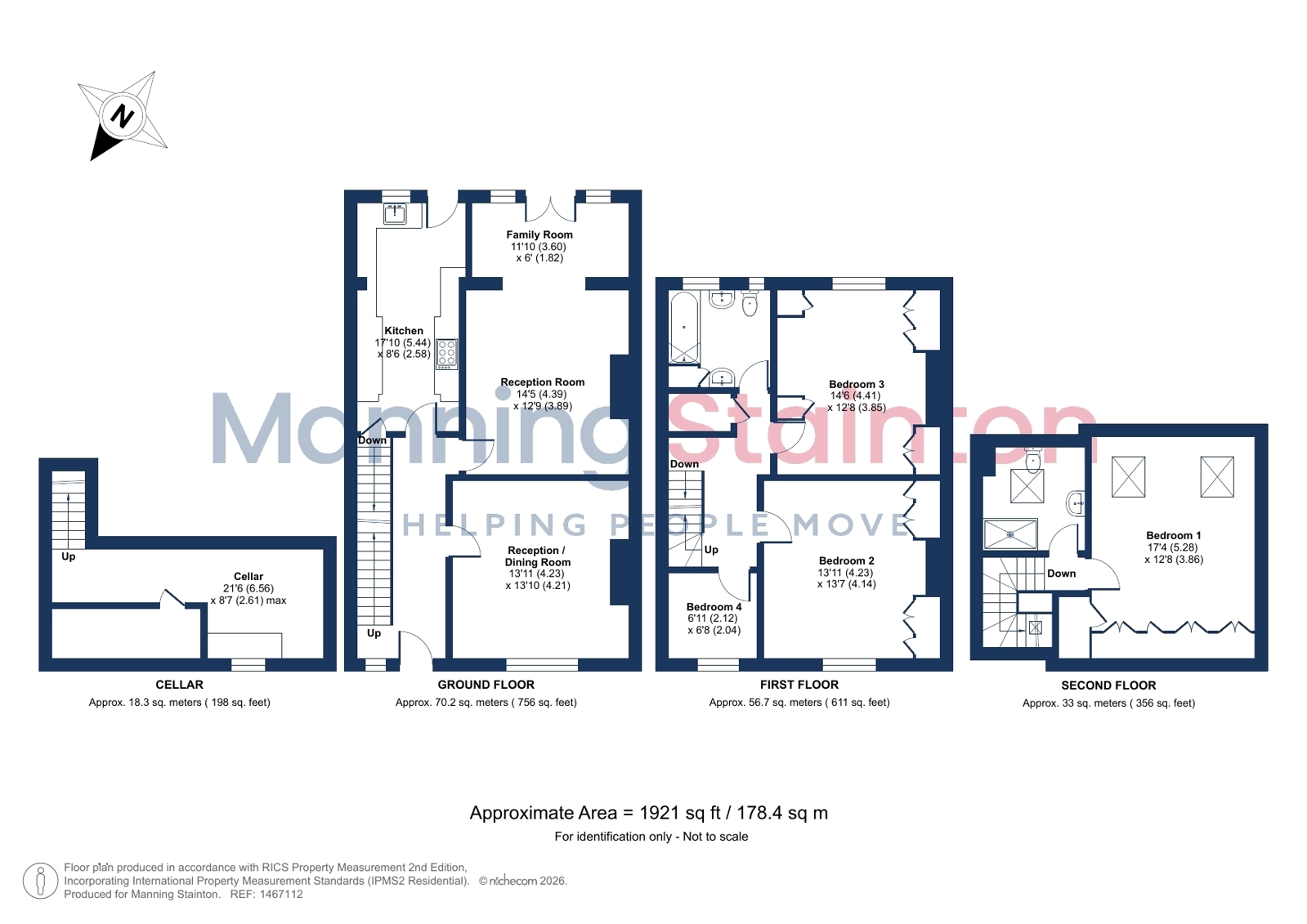 123, Wrenthorpe Road, Wakefield floorplan