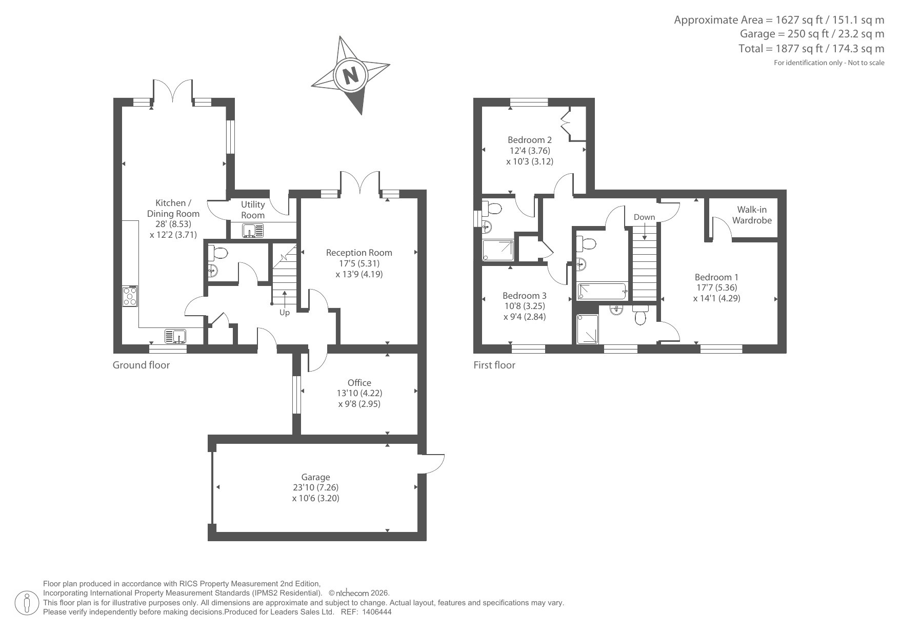 17, Bluebell Drive, Saffron Walden floorplan