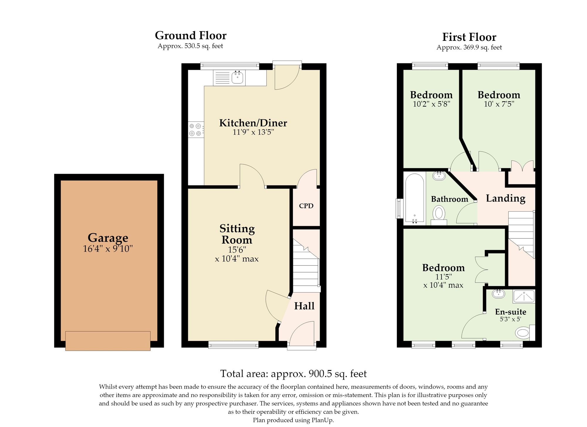 3 Winceby Close, Norwich floorplan