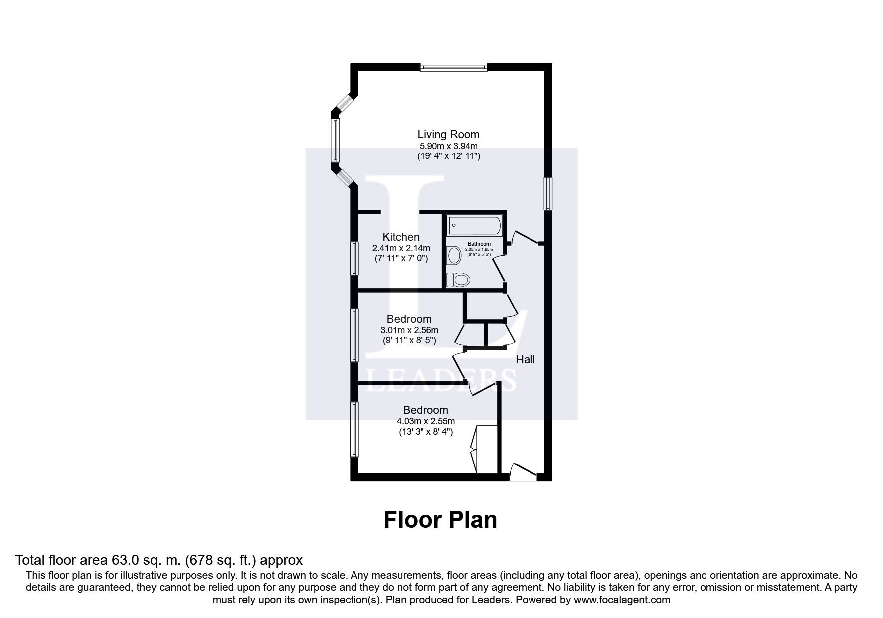 2 Bedrooms Flat to rent in Sigrist Square, Kingston Upon Thames KT2