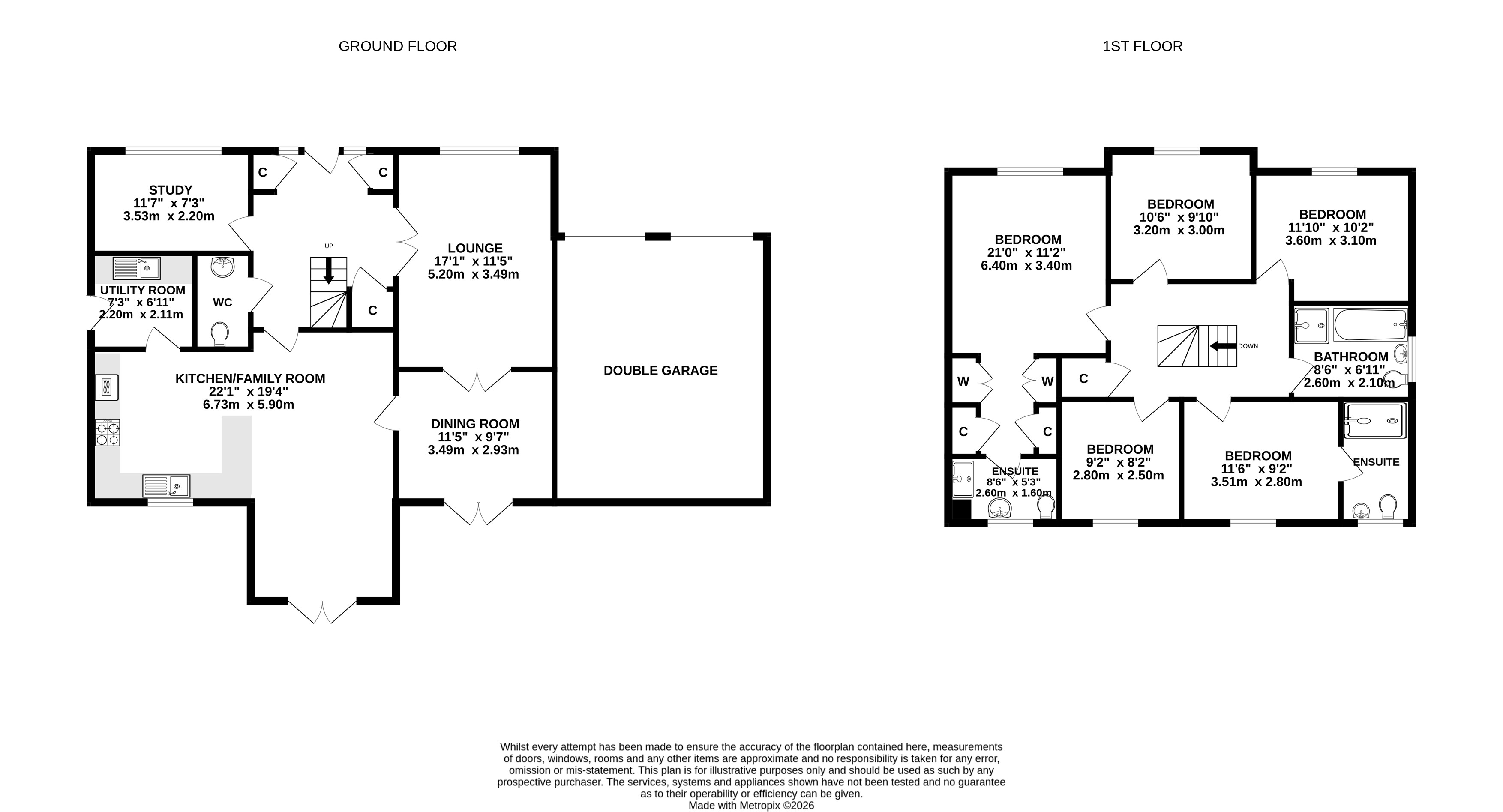 Liff Dundee Angus floorplan