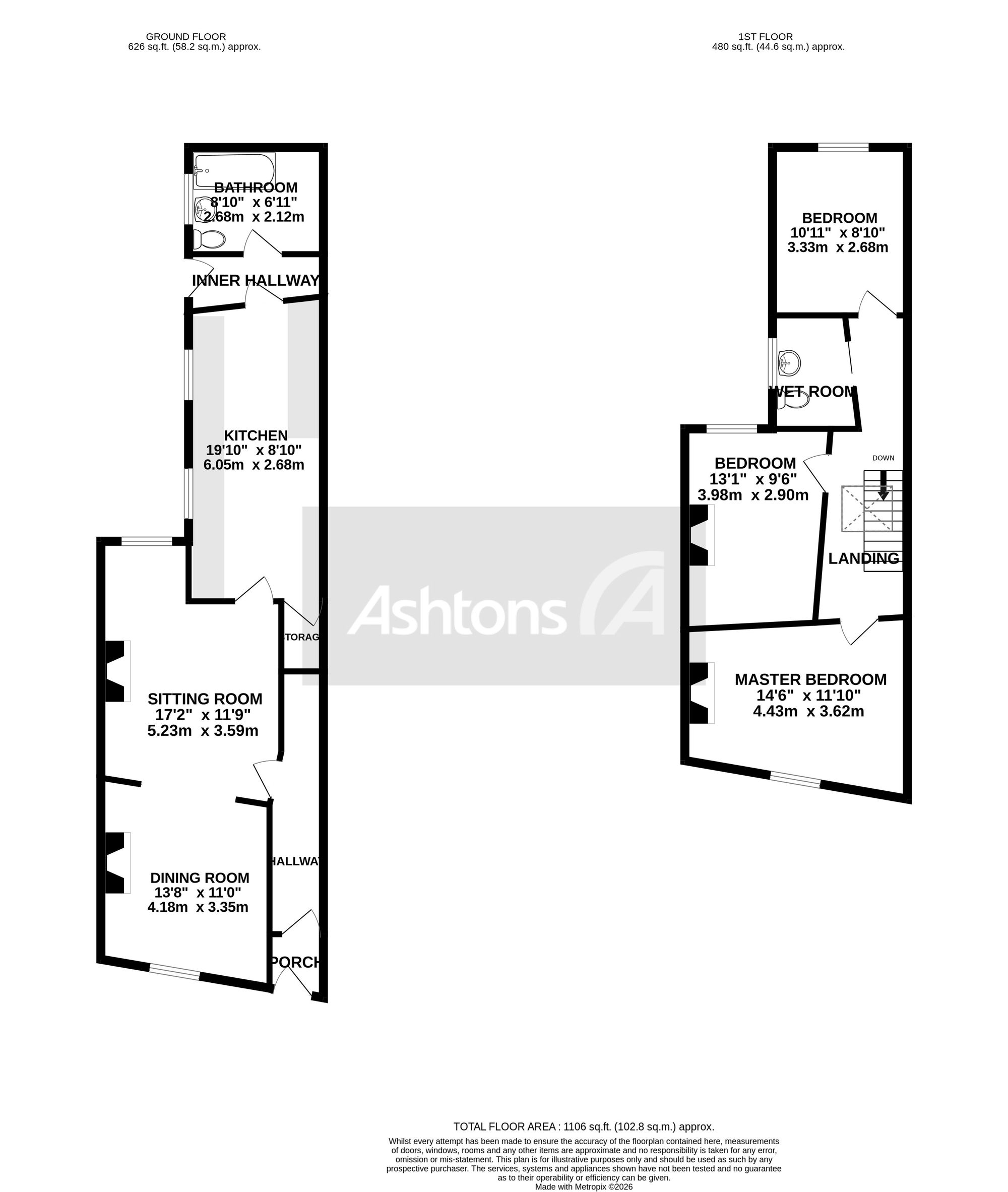 79 Hall Street, St. Helens floorplan