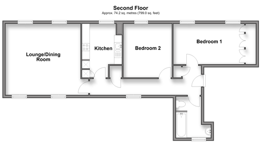 Ford Road Tortington, Arundel floorplan