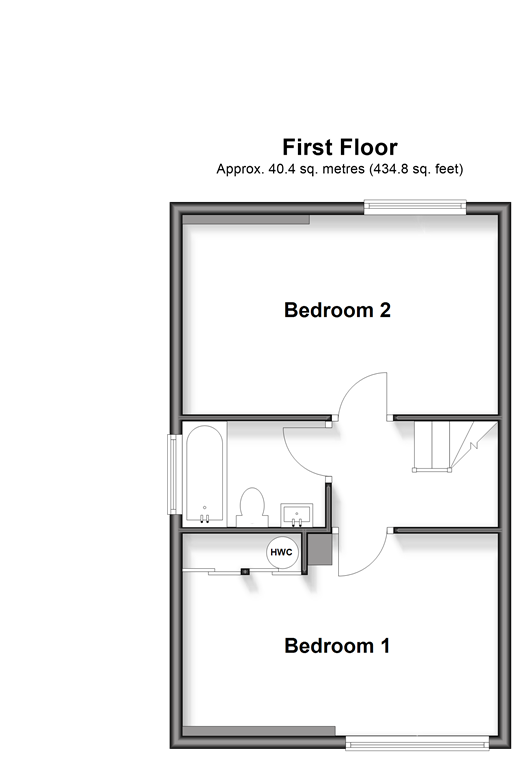 Bankfields, Headcorn floorplan
