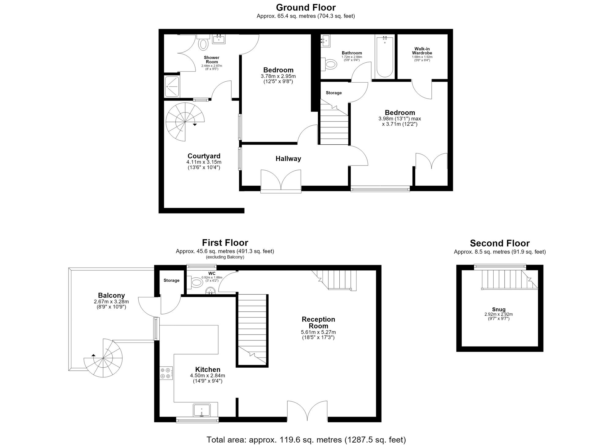 2 York Mews, Ilford floorplan