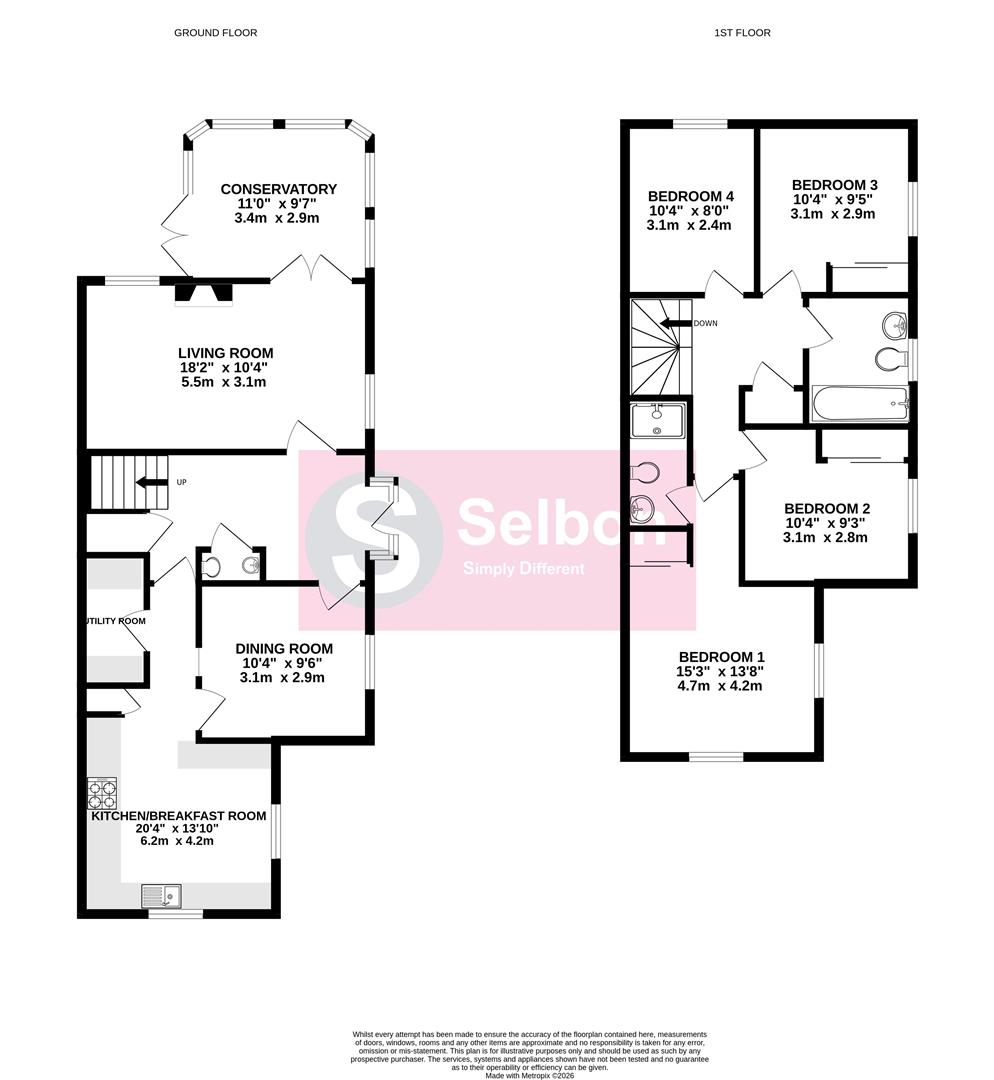18, Knight Close, Fleet floorplan