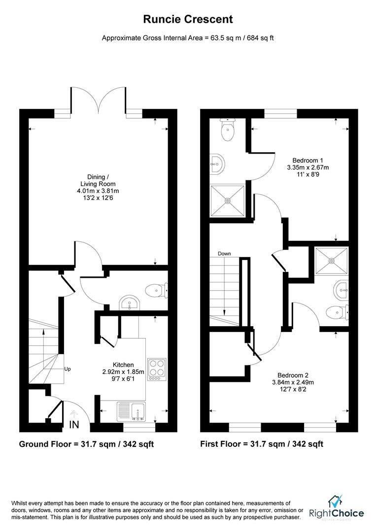 35, Runcie Crescent, Basingstoke floorplan