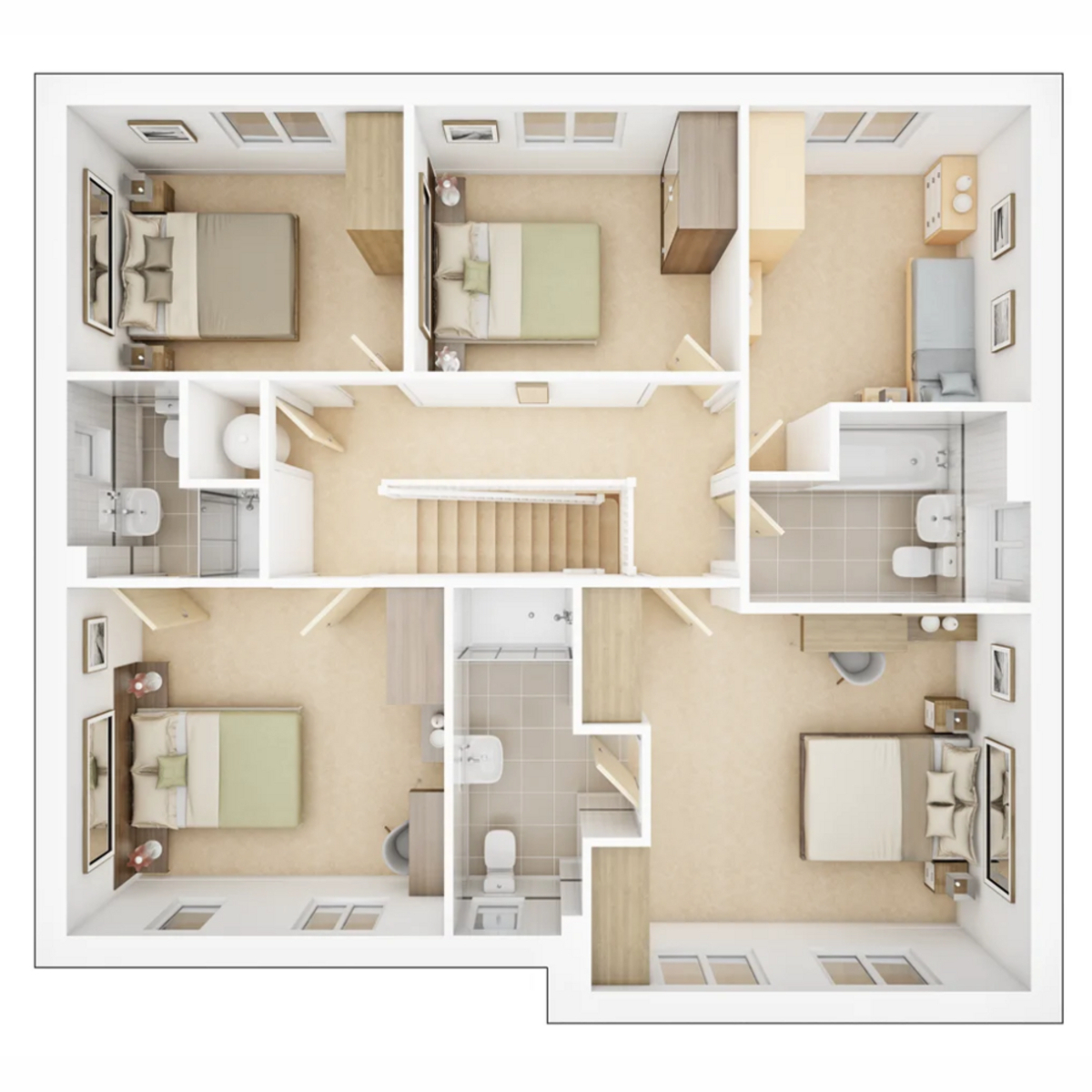 6, Honeysuckle Close, Billingham floorplan
