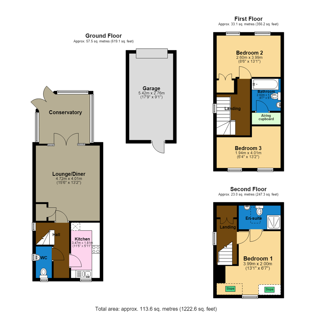 2, Kinross Road, Sleaford floorplan