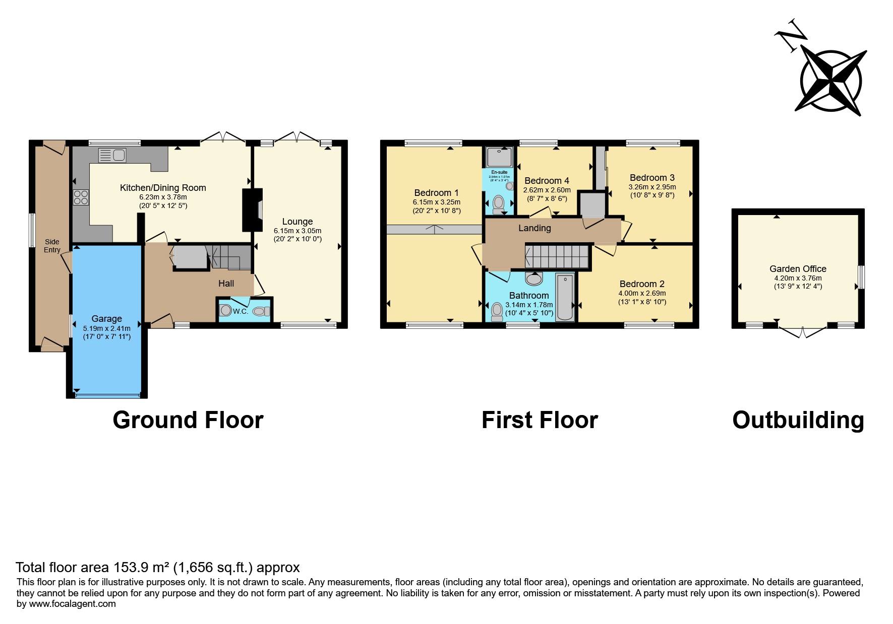 13, The Orchard, Albrighton floorplan