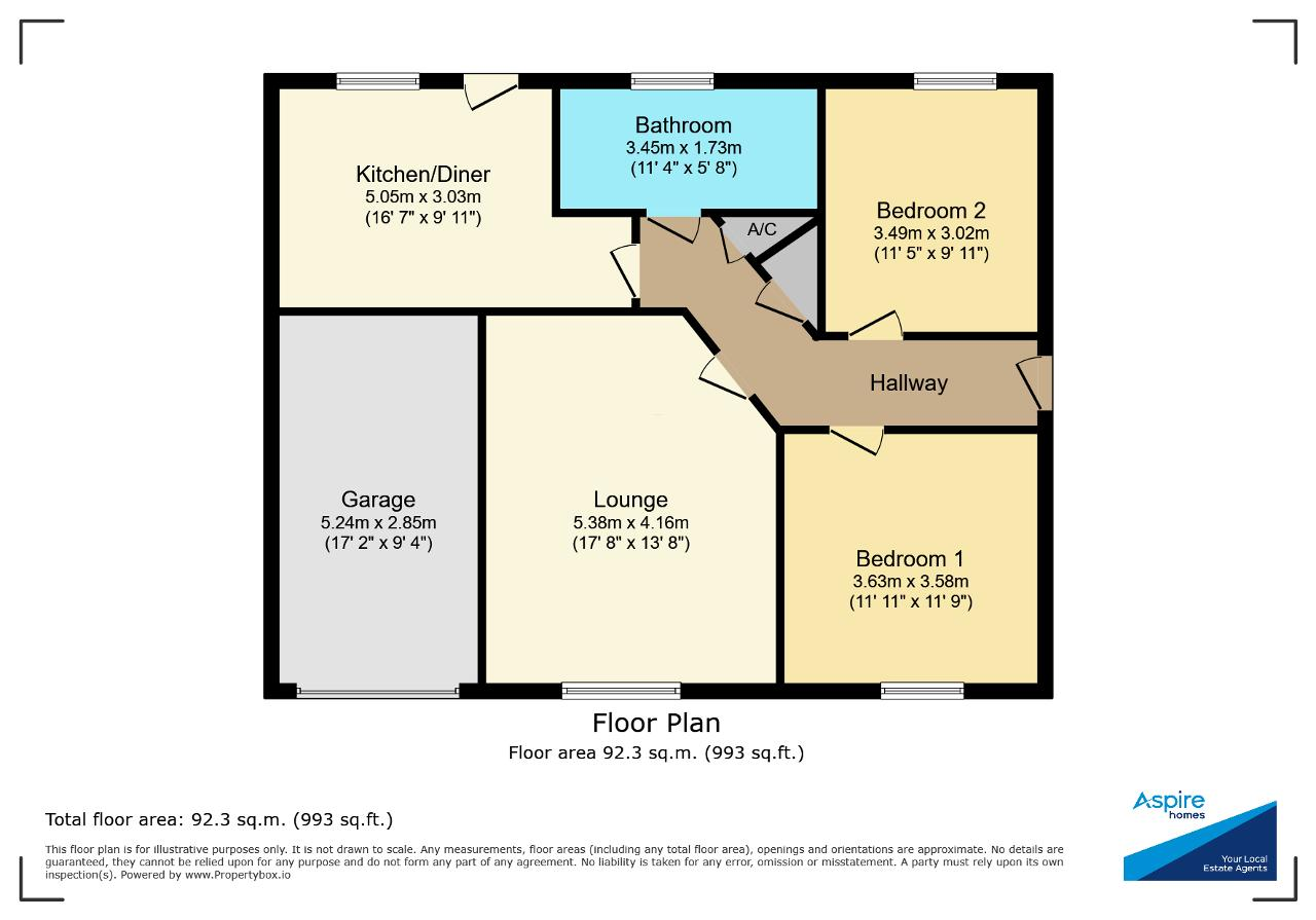 15, High Road, Wisbech floorplan