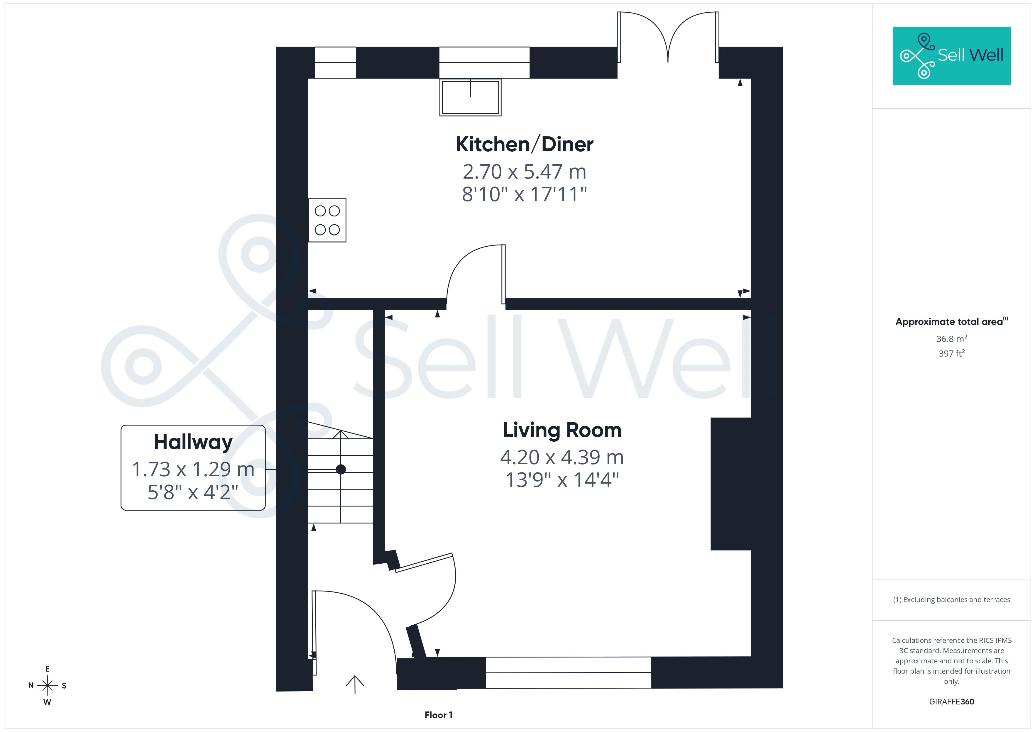 16, Greenside Avenue, Bolton floorplan