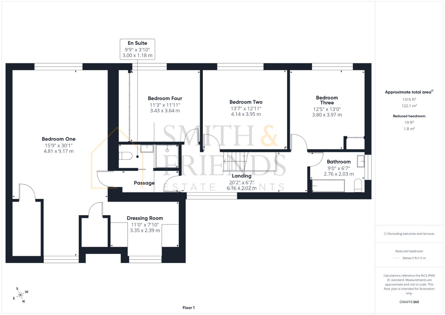 Ambleside, 181, Elwick Road, Hartlepool floorplan