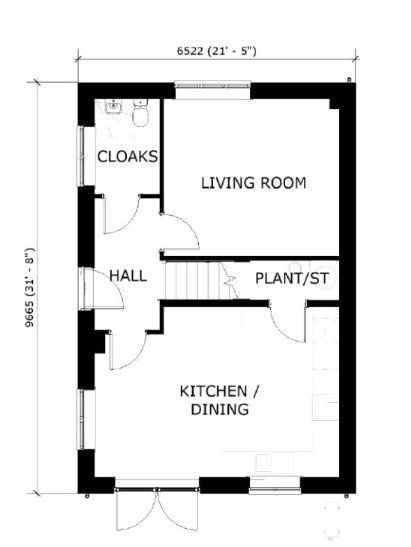 Whitworth Chase - Plot 58 (Sun'flr), 1, Laurel Place, Durham floorplan