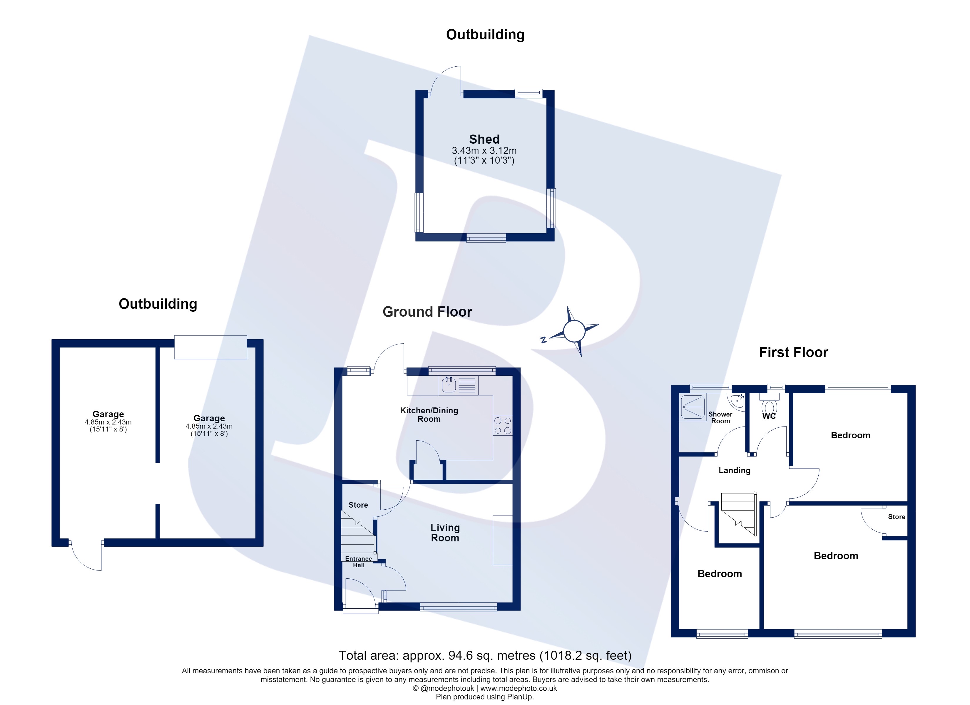 9, Laburnum Drive, Essex floorplan
